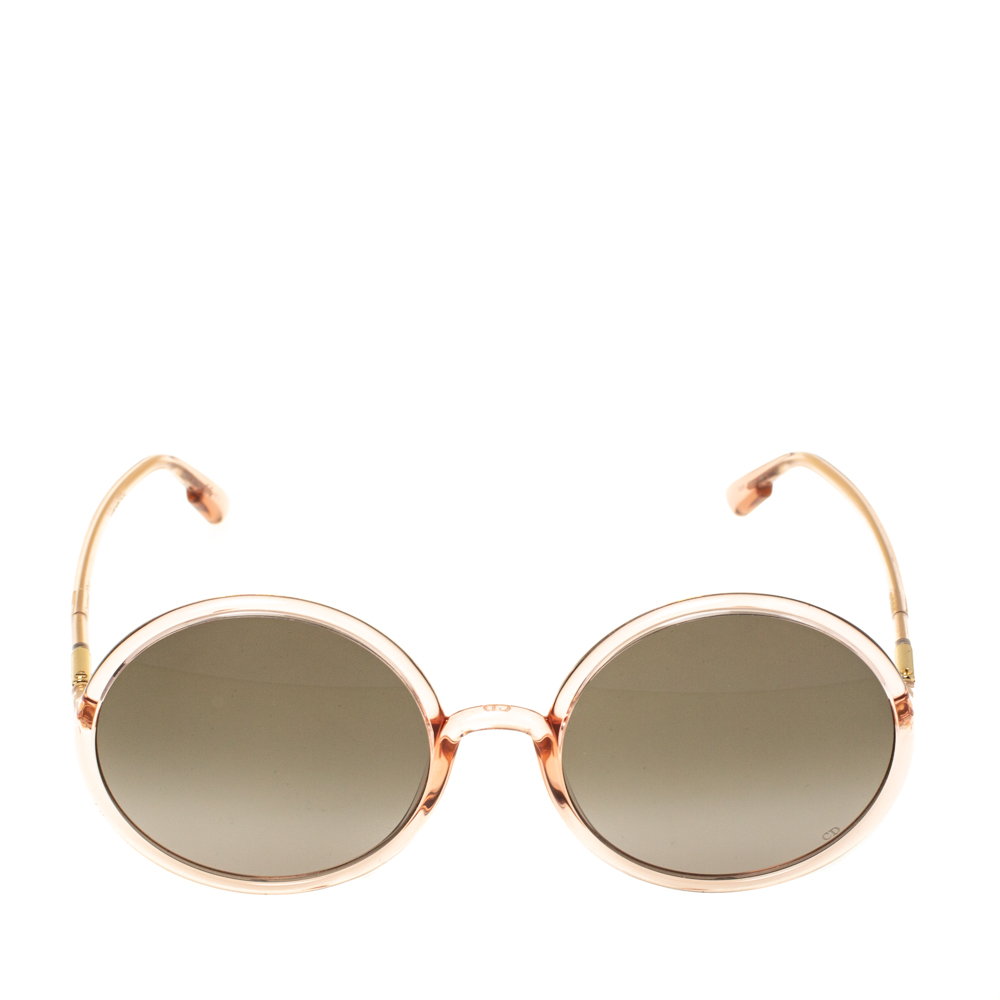 

Dior Pink/Grey Gradient Dior So Stellaire 3 Round Sunglasses