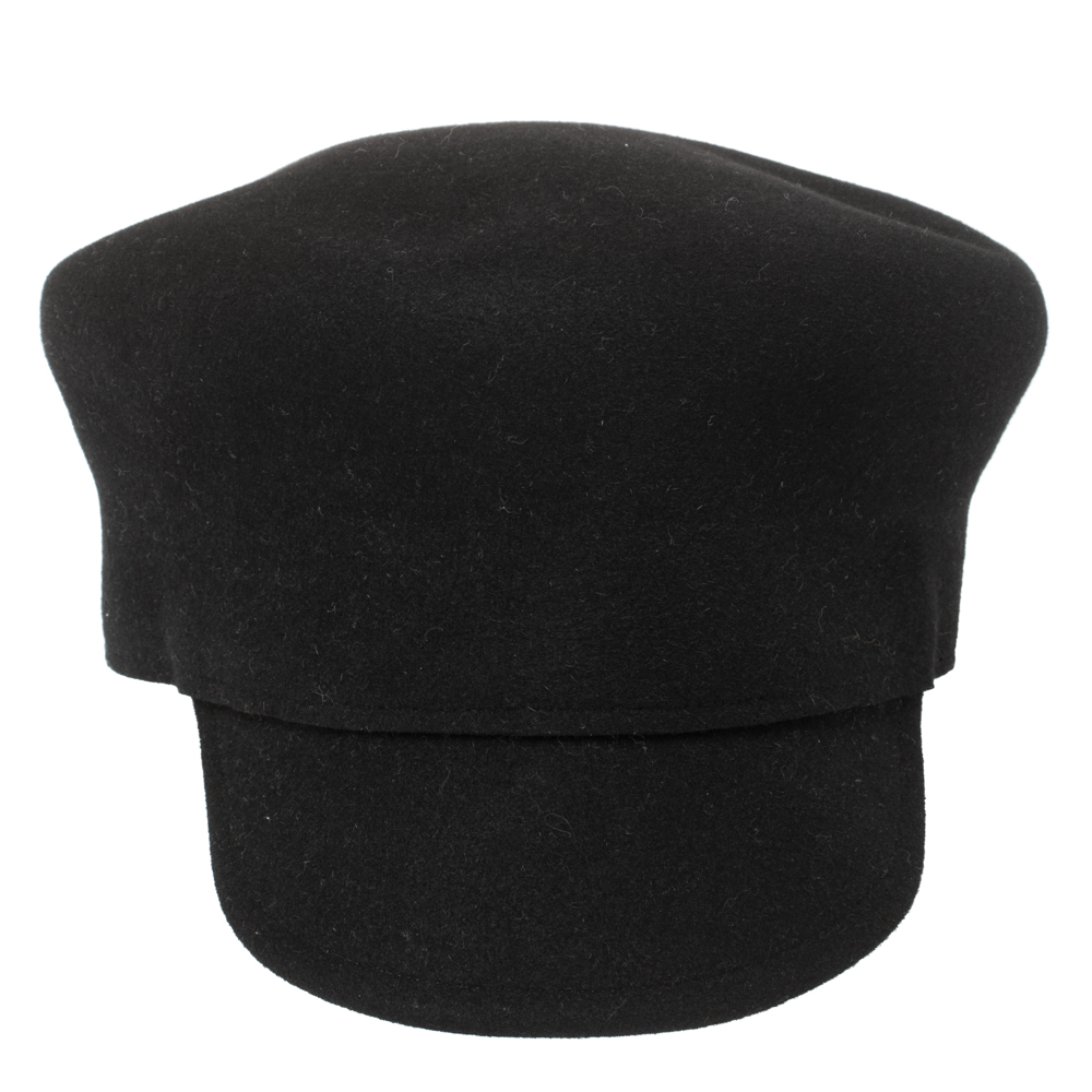 

Dior Black Felt Cloche Arty Hat