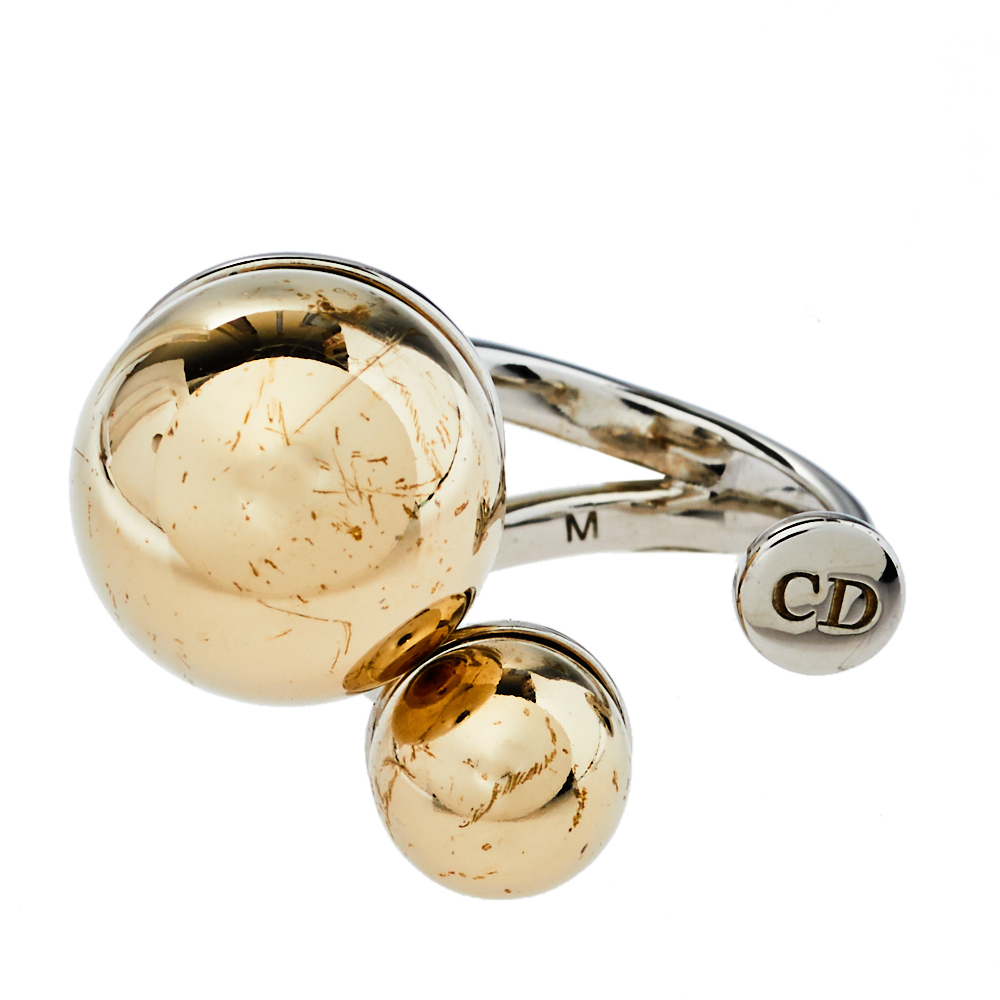 

Dior Two Tone Metal UltraDior Ring, Gold