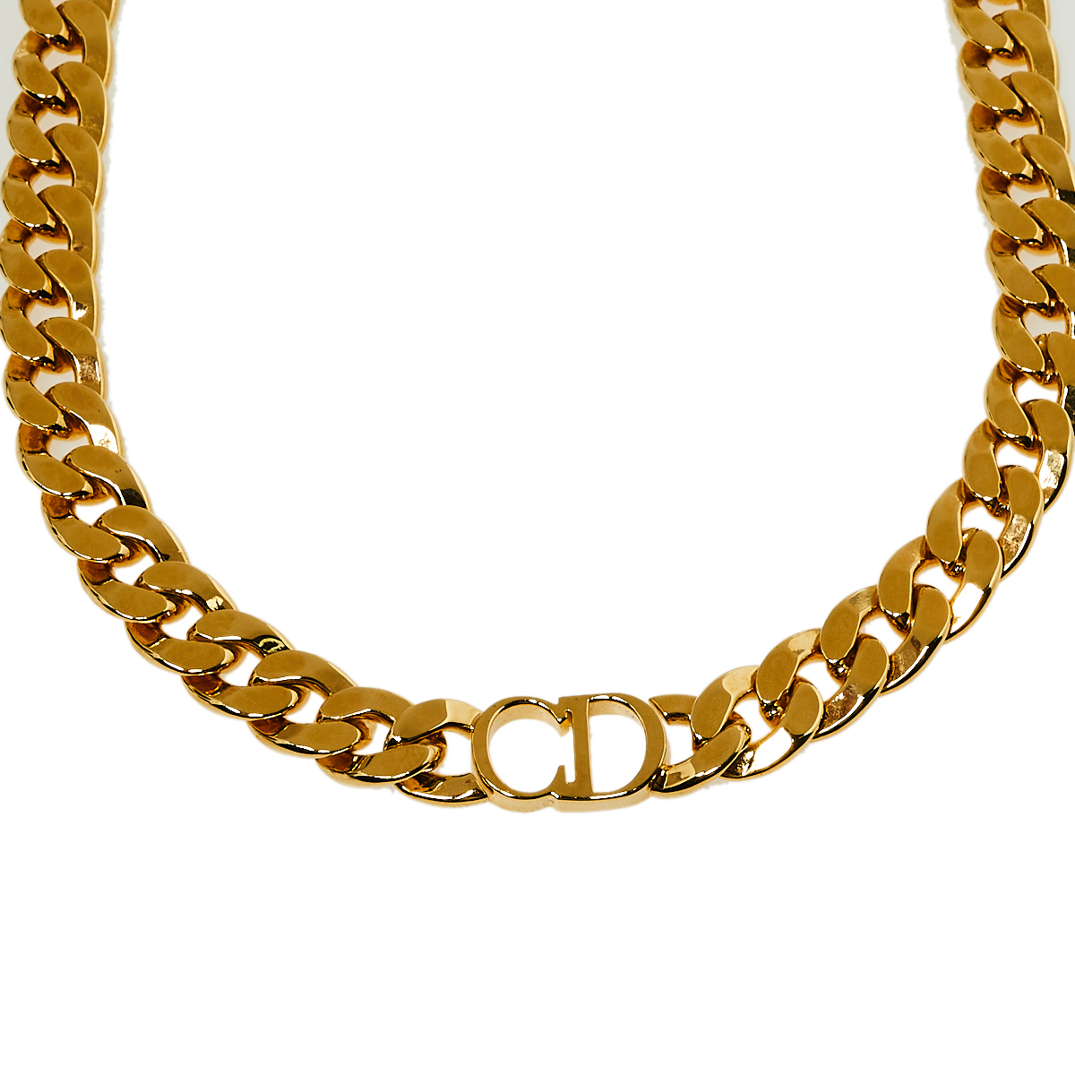 

Dior Gold Tone Danseuse Étoile Choker Necklace