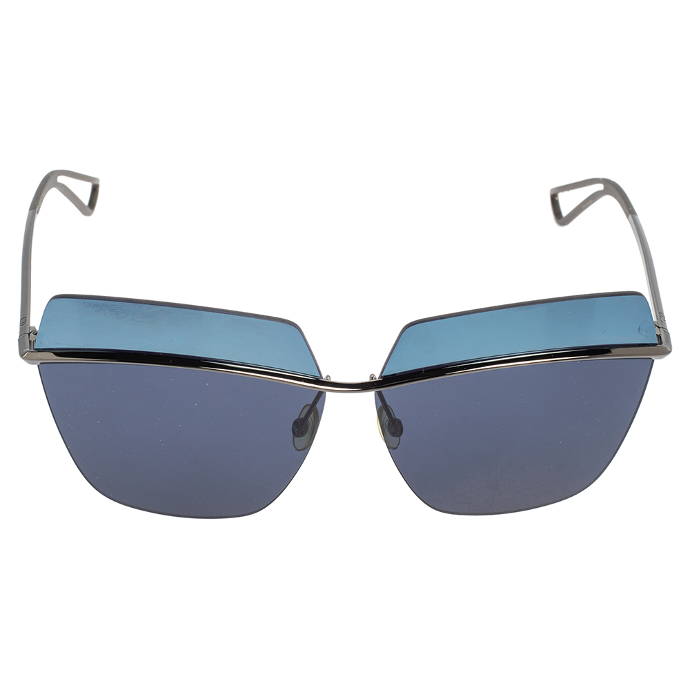 

Dior Blue Acetate Dior Metallic Square Sunglasses