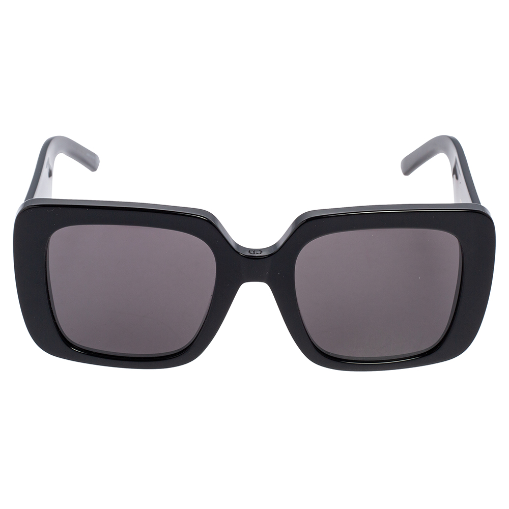 

Dior Black Acetate Wildior S3U Oversized Square Sunglasses