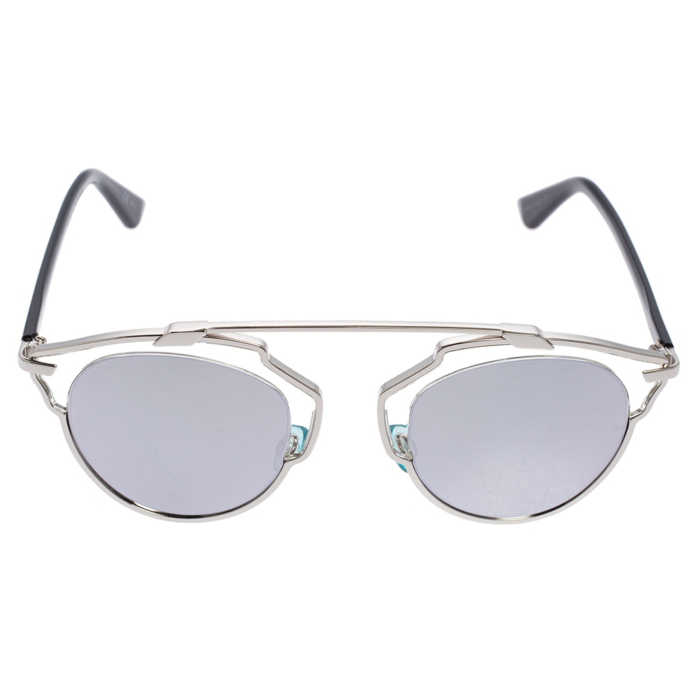 

Dior Silver/Black Acetate DiorSoReal Sunglasses