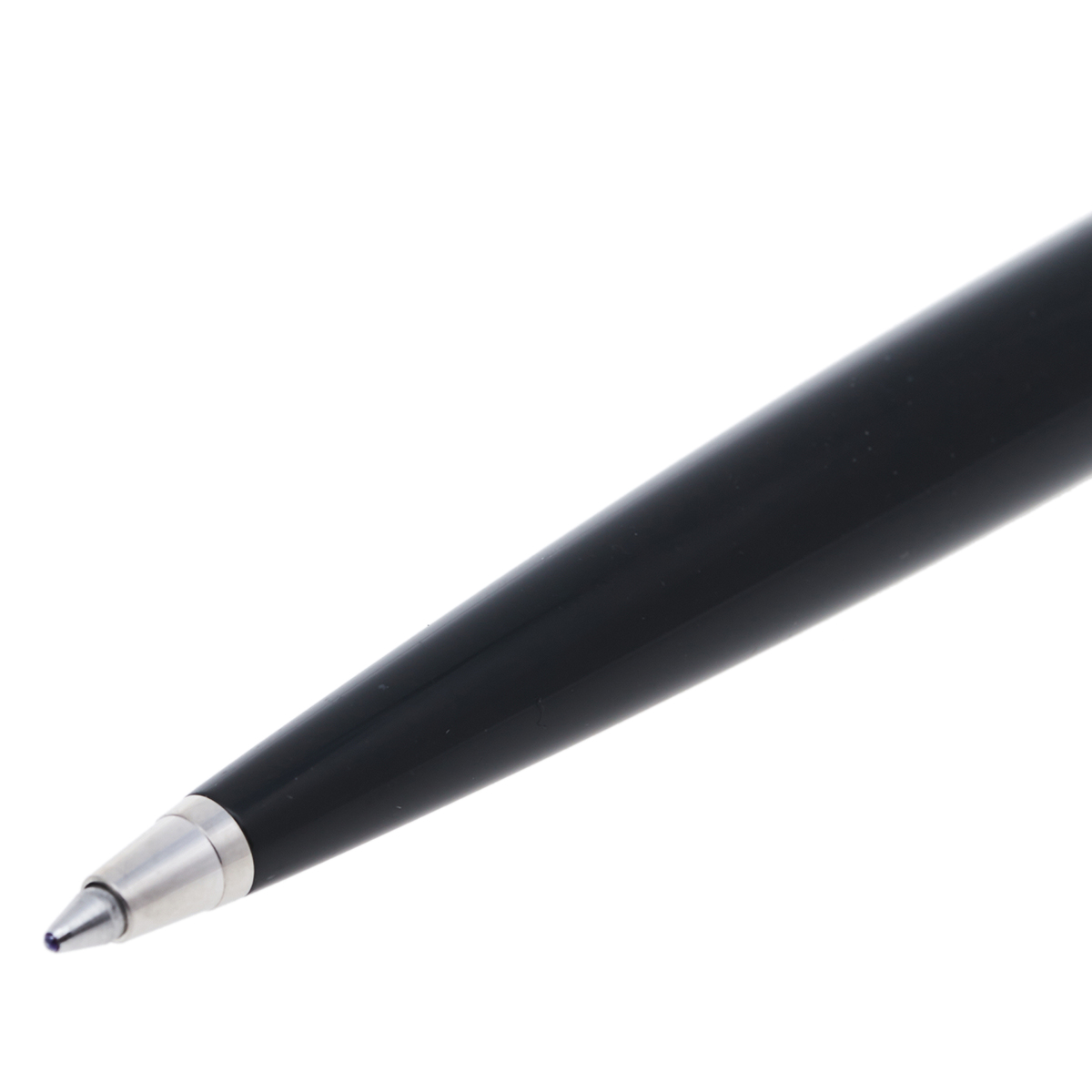 

Dior Black Lacquer Silver Tone Ballpoint Pen