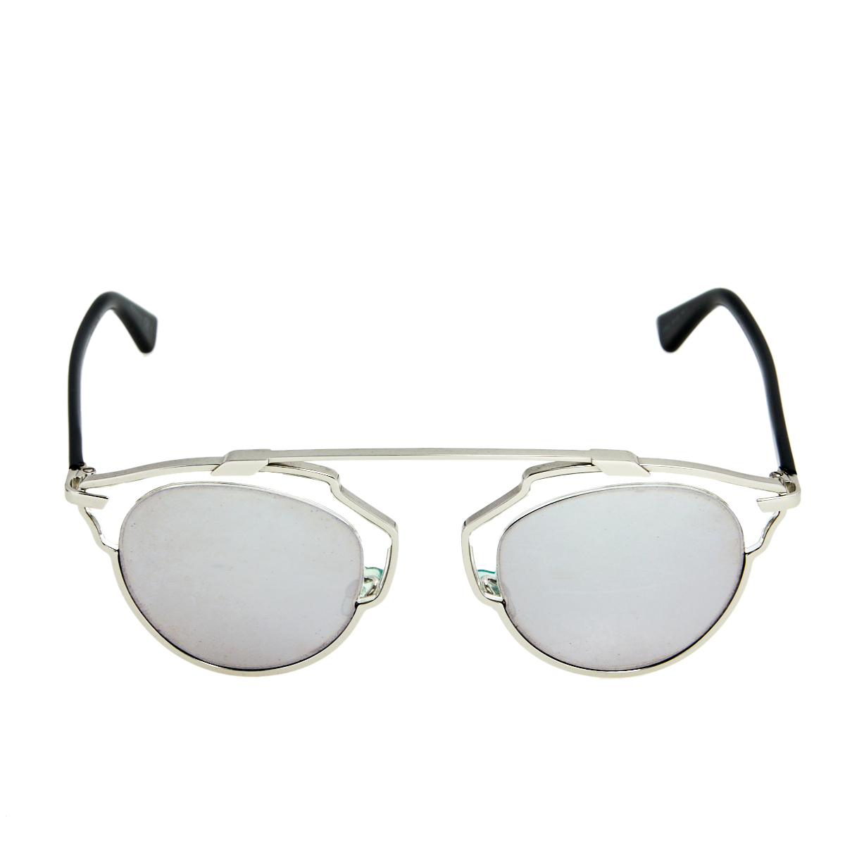 

Dior Silver Tone/ Grey Mirrored DiorSoReal Aviator Sunglasses