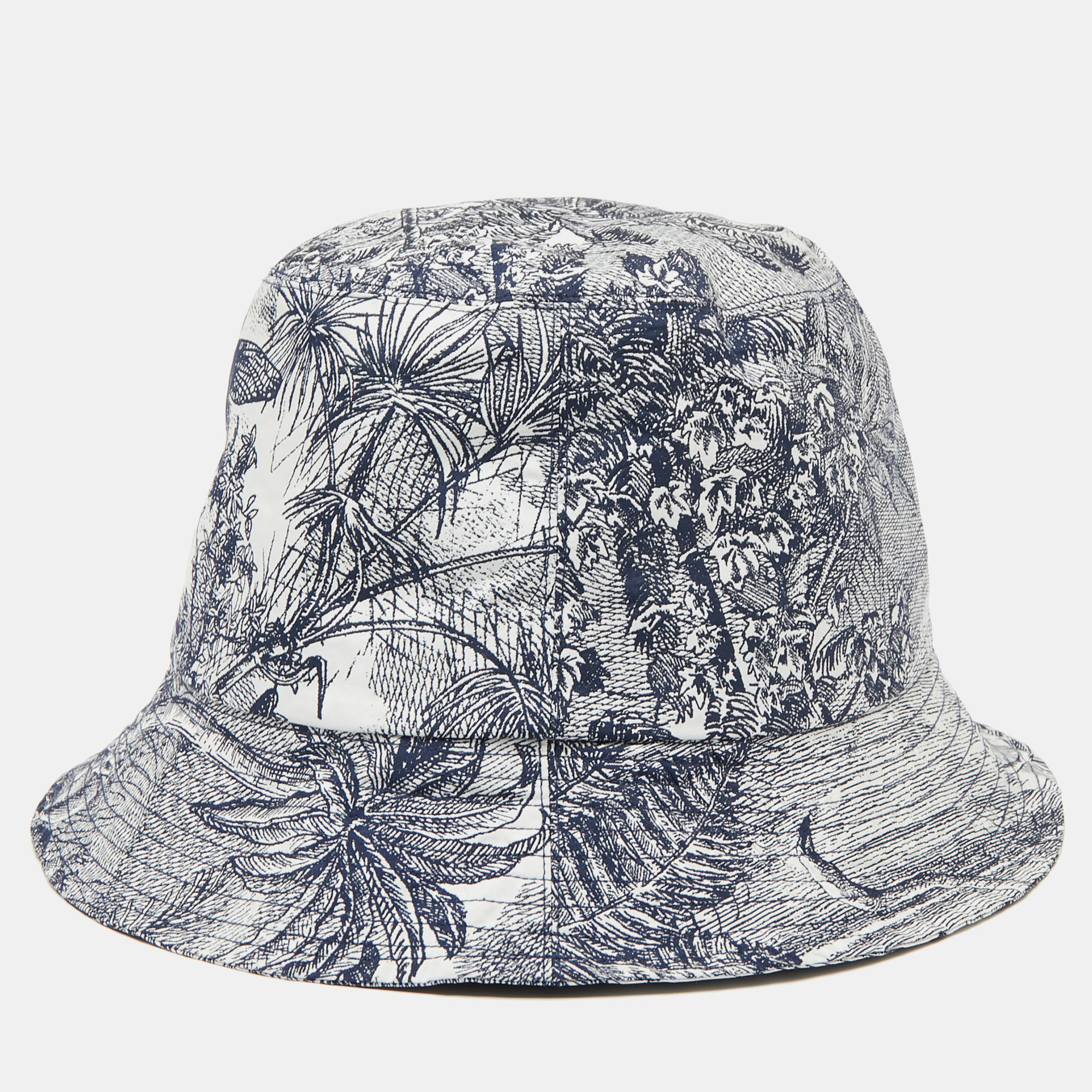

Dior Blue Printed Toile De Jouy Synthetic Bucket Hat