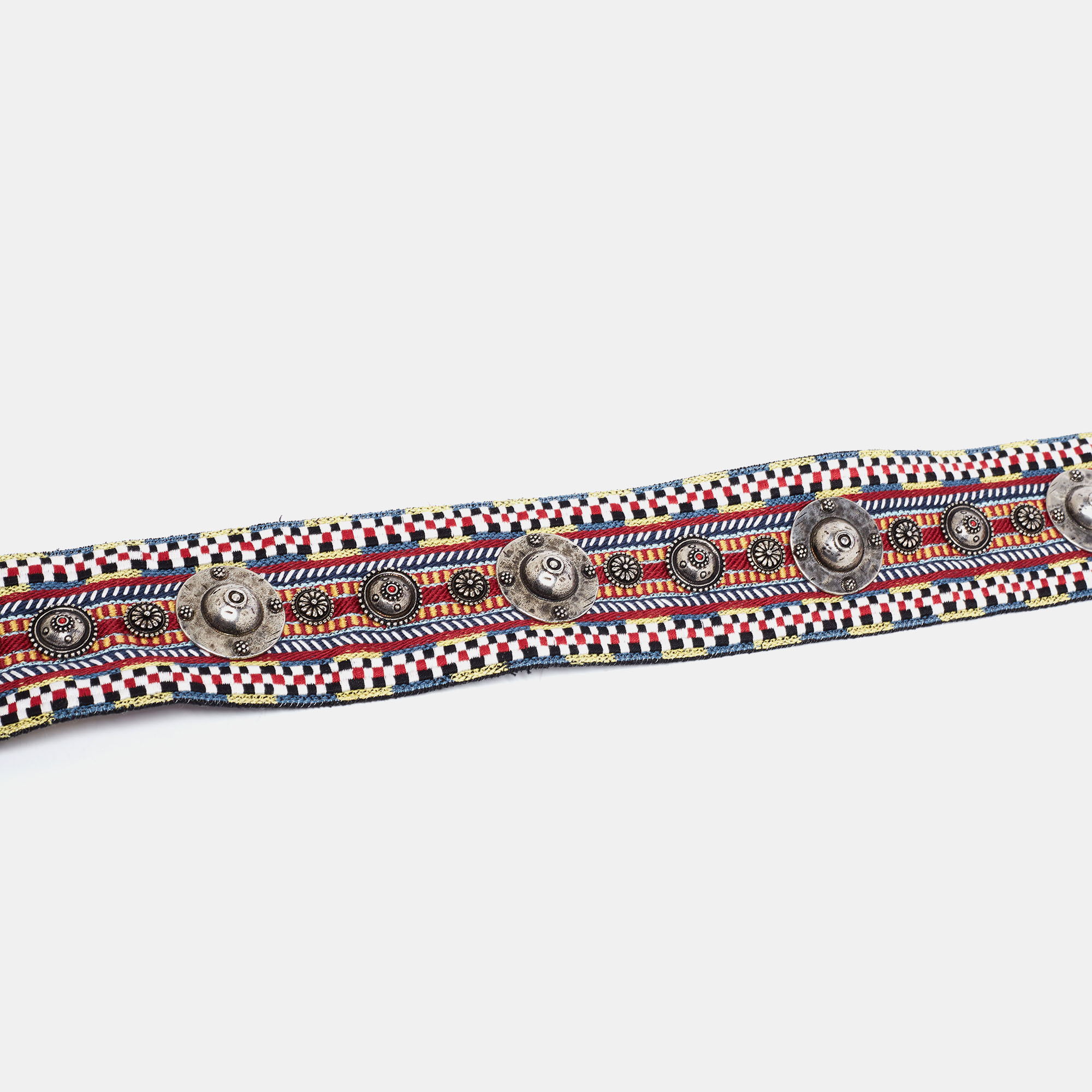 

Dior Multicolor Printed Canvas Embellished Shoulder Bag Strap