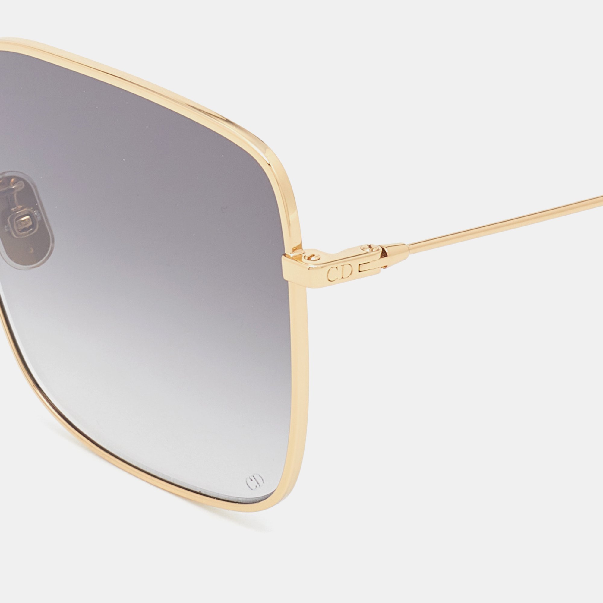 

Dior Gold Tone/Grey DiorStellaire SU Square Sunglasses