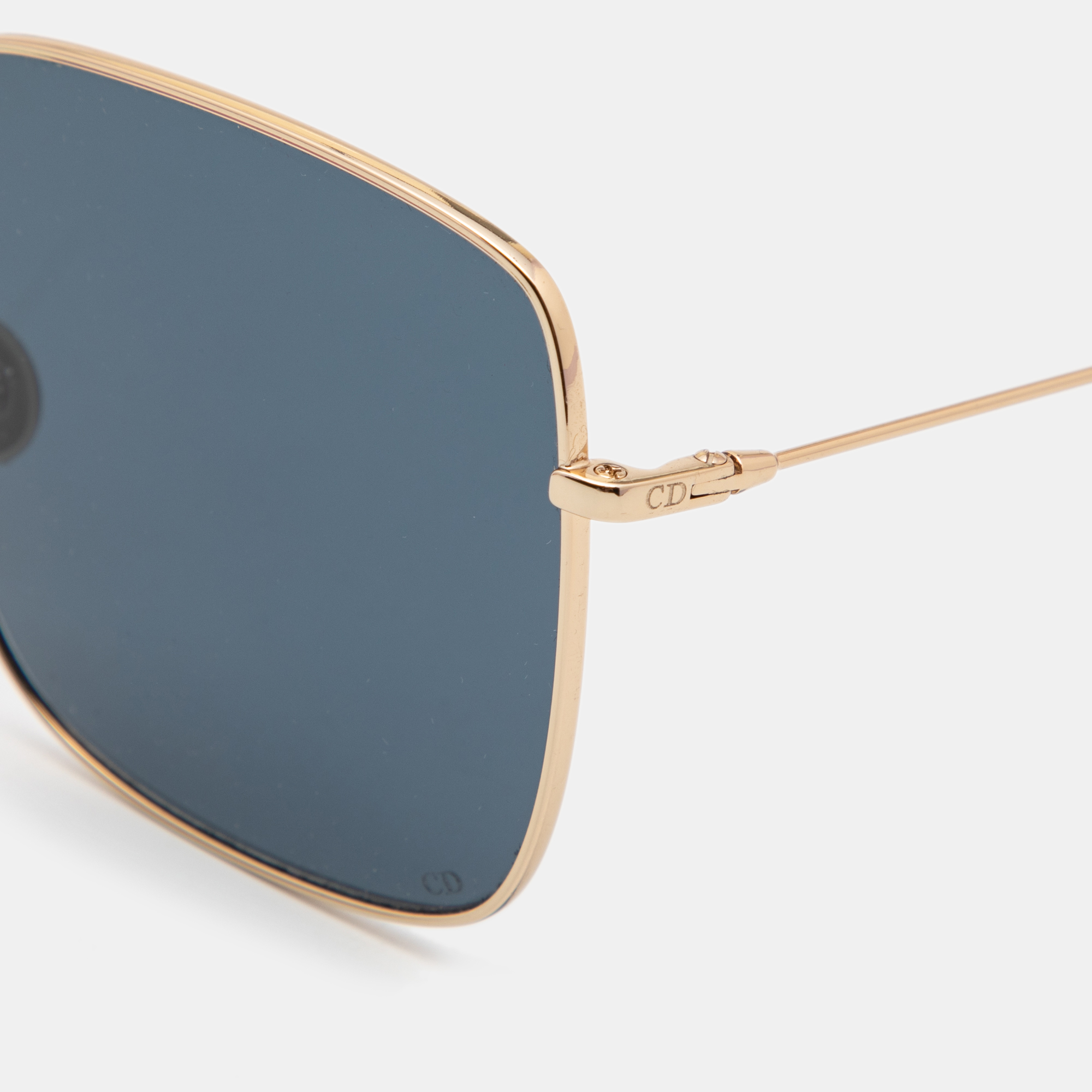 

Dior Gold Blue DiorStellaire SU Square Sunglasses