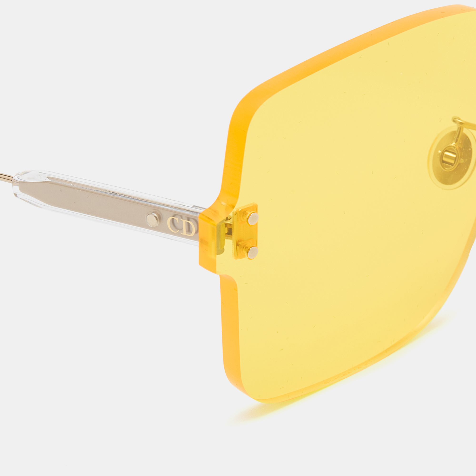 

Dior Pale Gold Tone/Yellow DiorColorQuake1Rimless Sunglasses