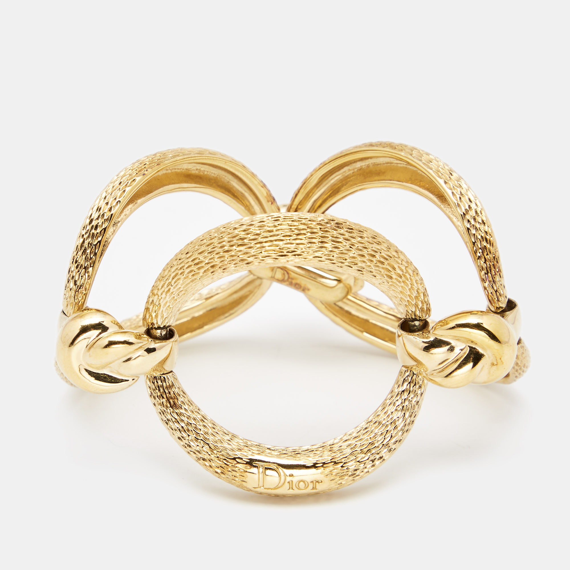 

Dior Gold Tone Bracelet