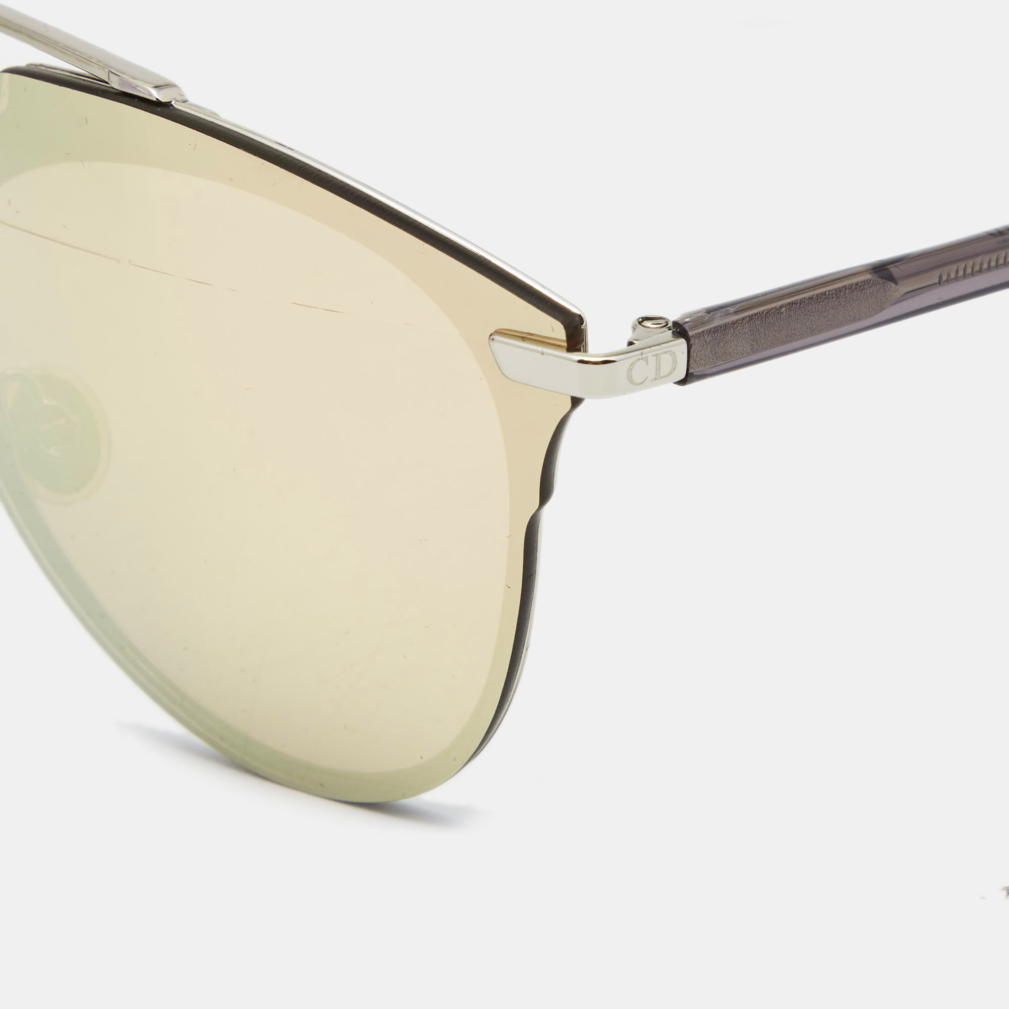 

Dior Light Gold 010SQ ReflectedP Mirrored Sunglasses