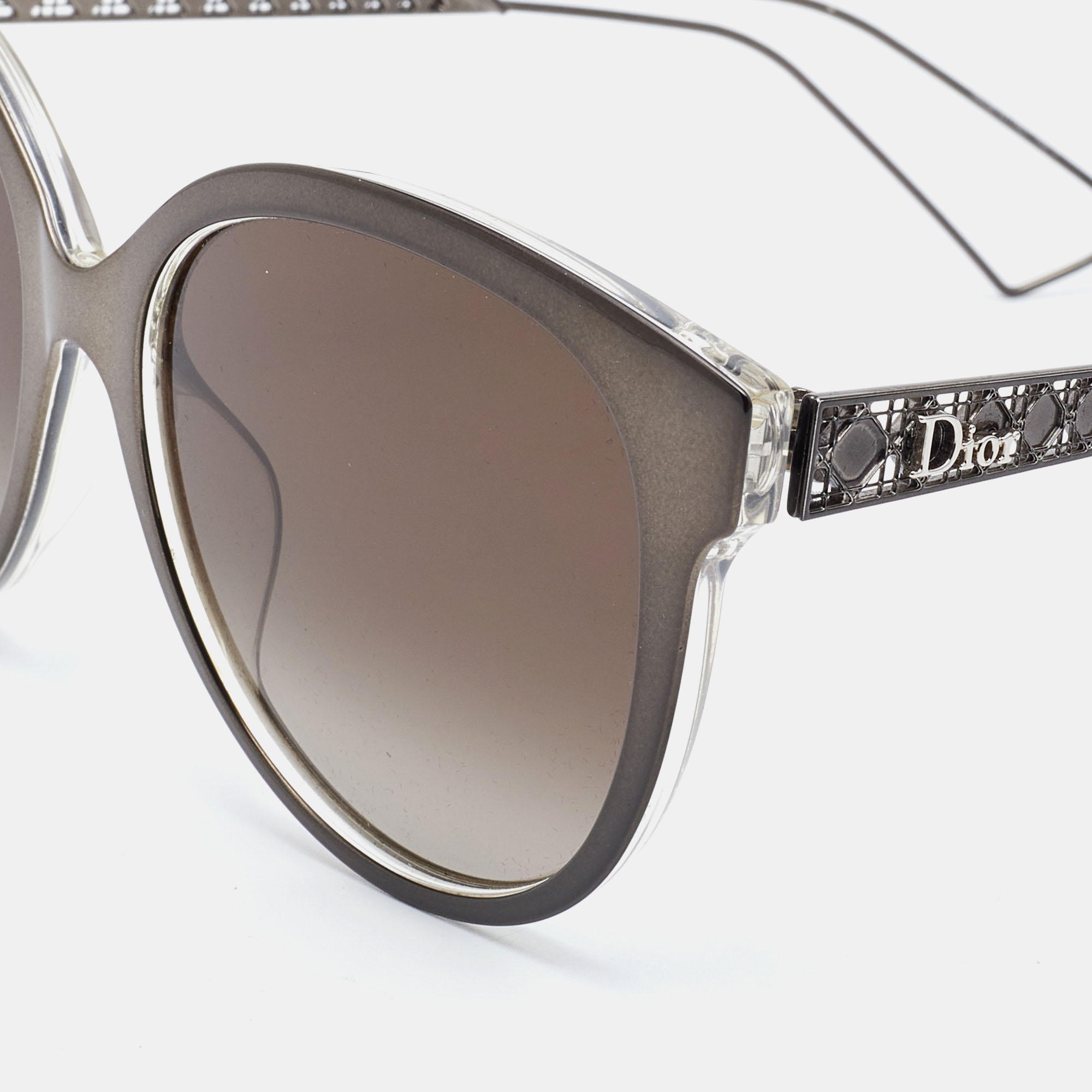 

Dior Diorama2 Gunmetal/Grey Gradient TCTHA Round Sunglasses