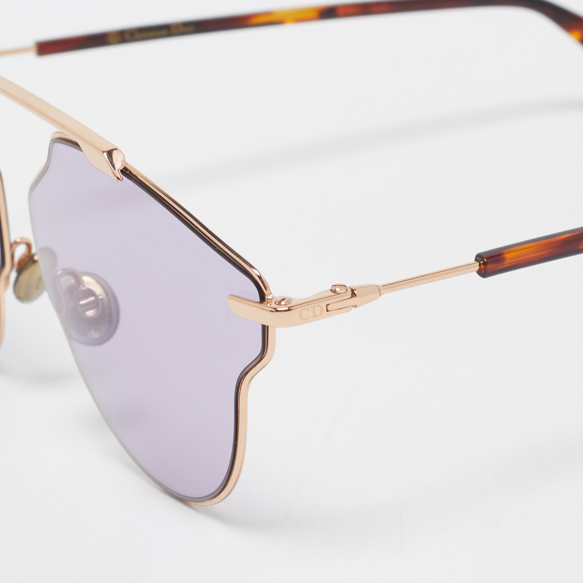 

Dior Purple/Gold So Real Pop Sunglasses