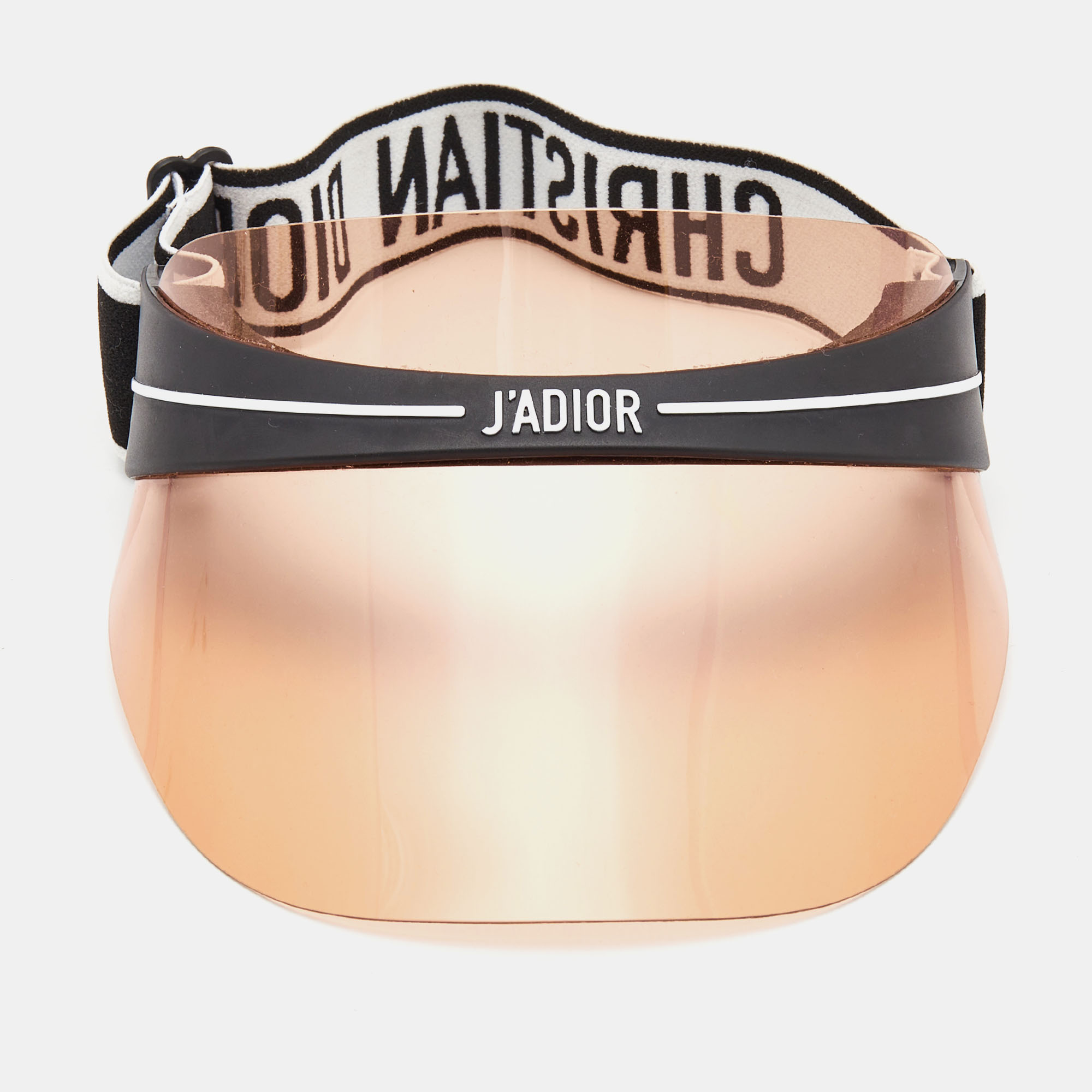 

Dior Orange/Black DiorClub1 Sun Visor