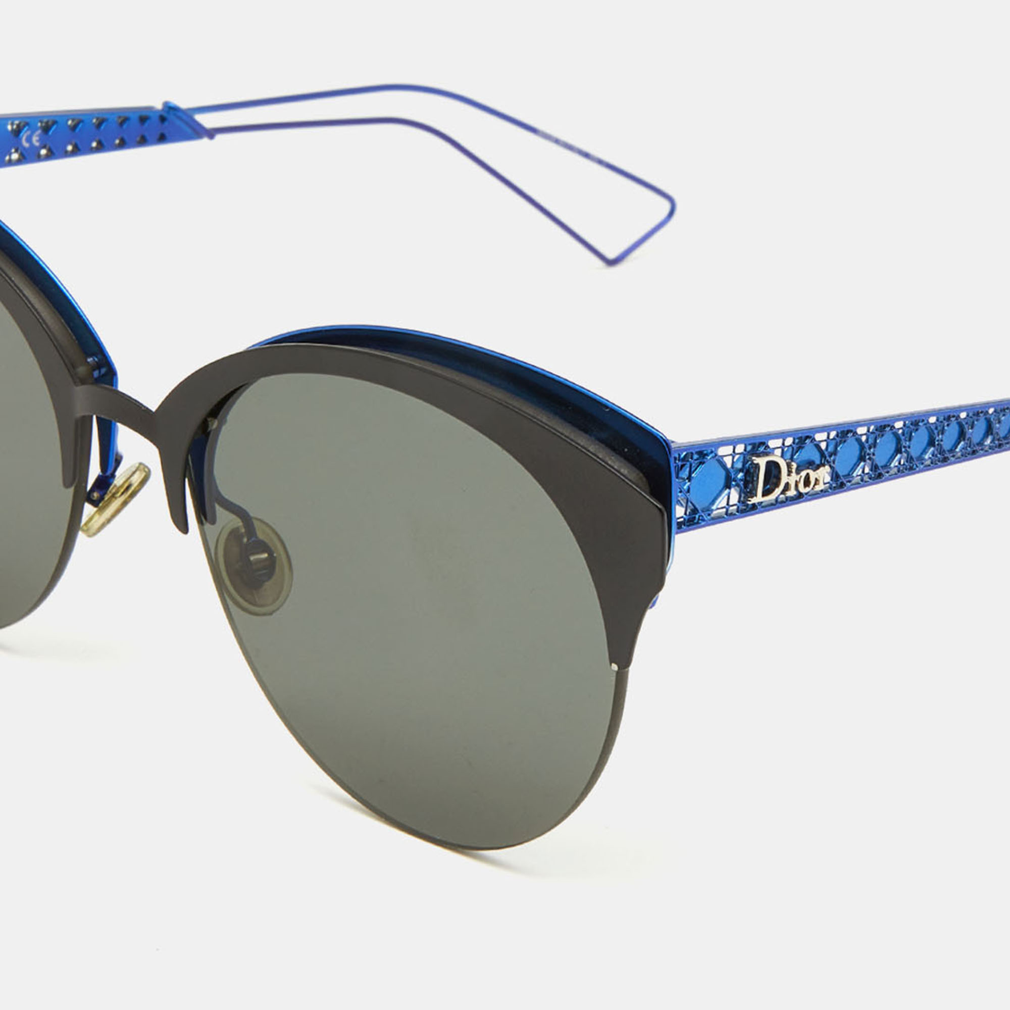 

Dior Diorama Club Black-Blue/Grey G5V2K Cat-Eye Sunglasses