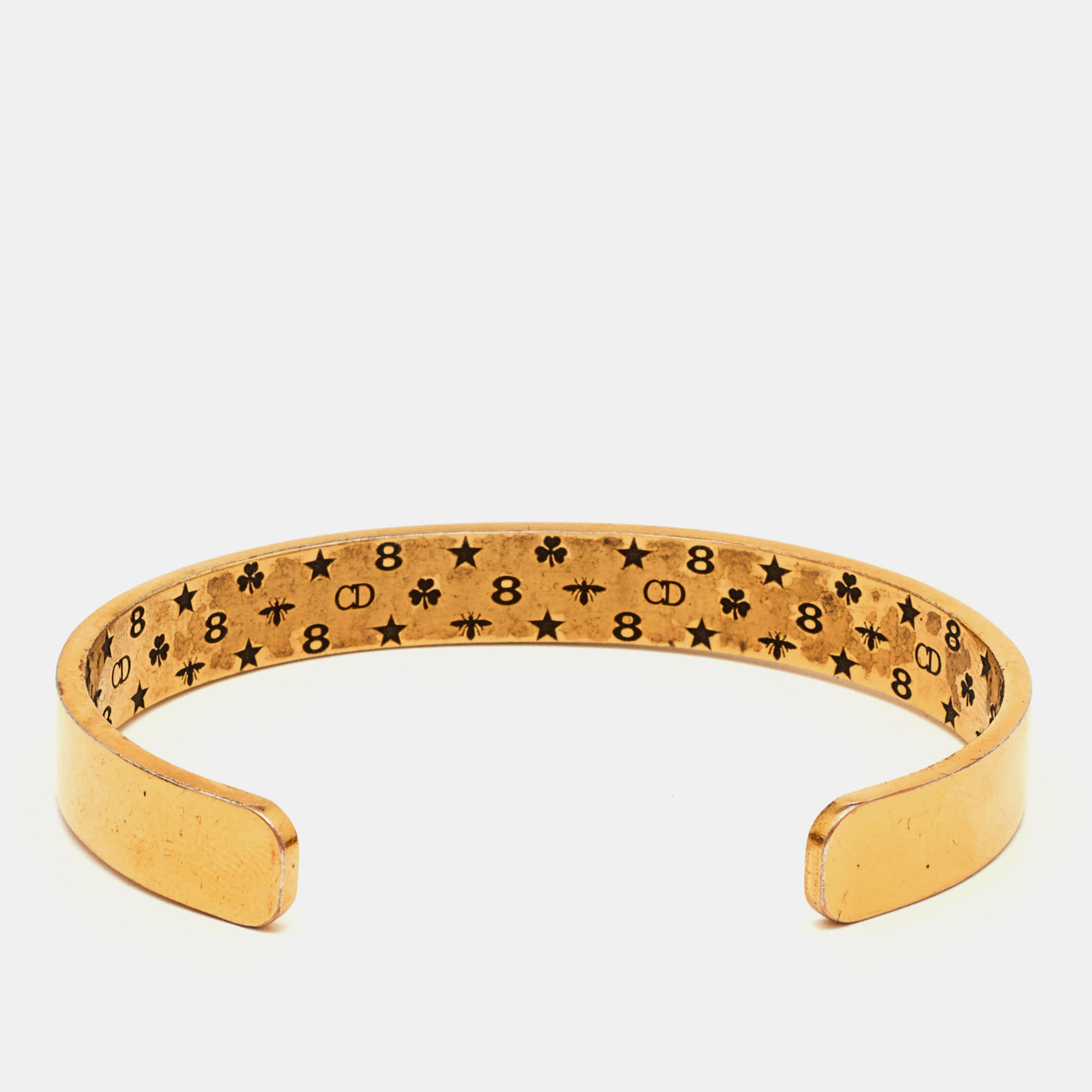 

Dior Jadior Revolution Enamel Gold Tone Bracelet