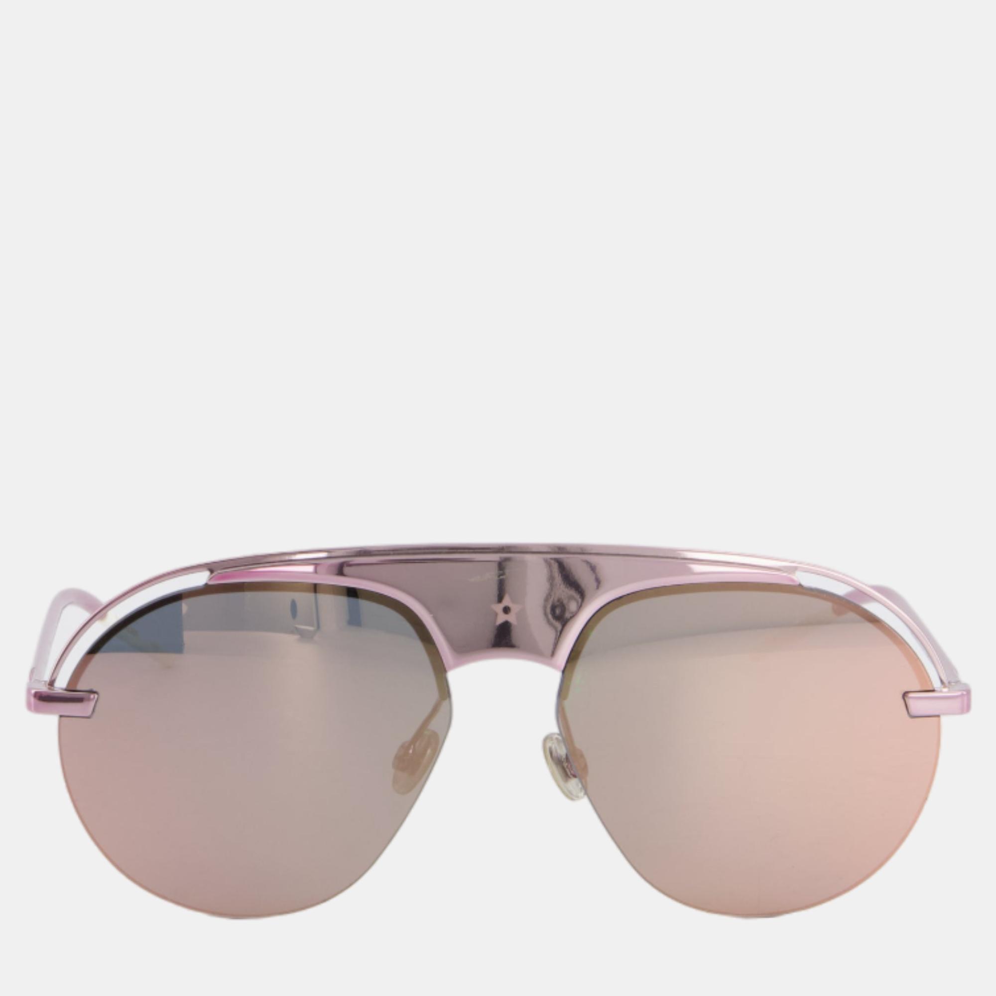 Elevate your eyewear game with these Dior sunglasses. Meticulously crafted from premium materials they offer unparalleled protection and a timeless design making them a must have accessory for the fashion forward.