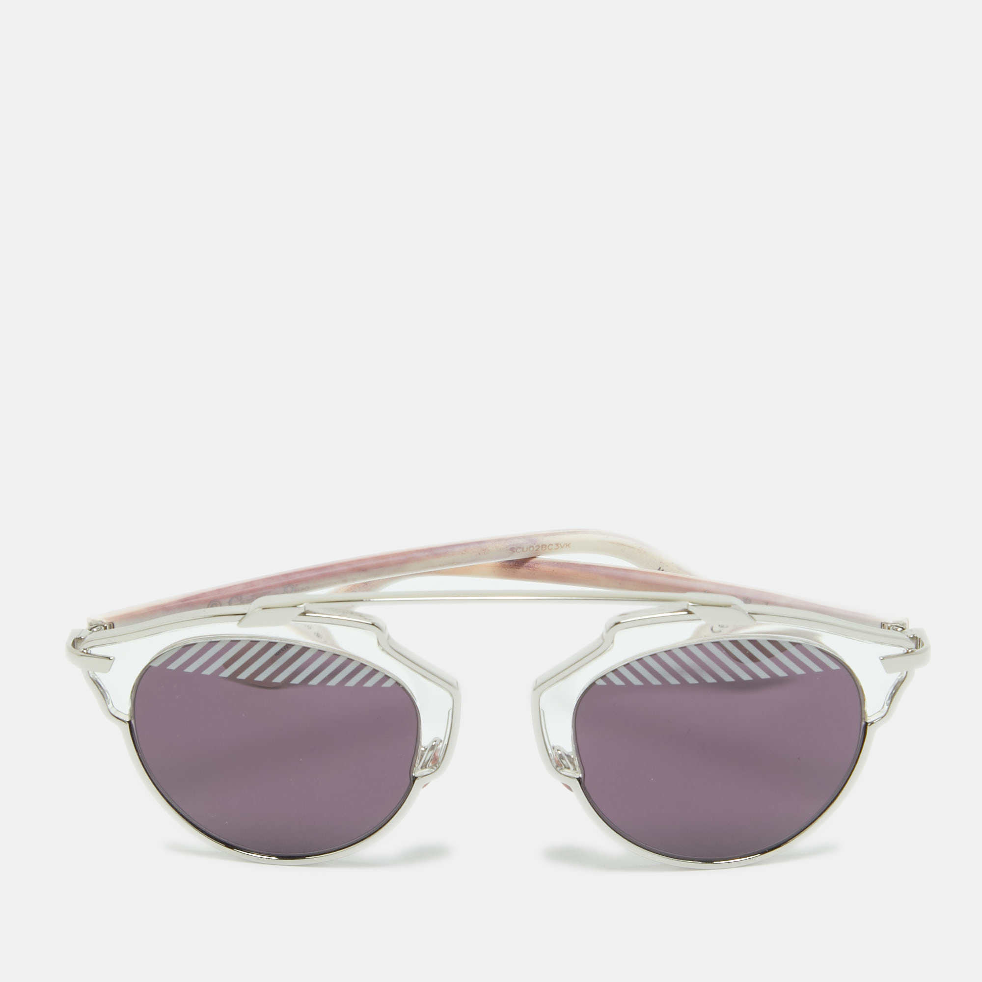 

Dior Purple/Silver So Real Round Sunglasses
