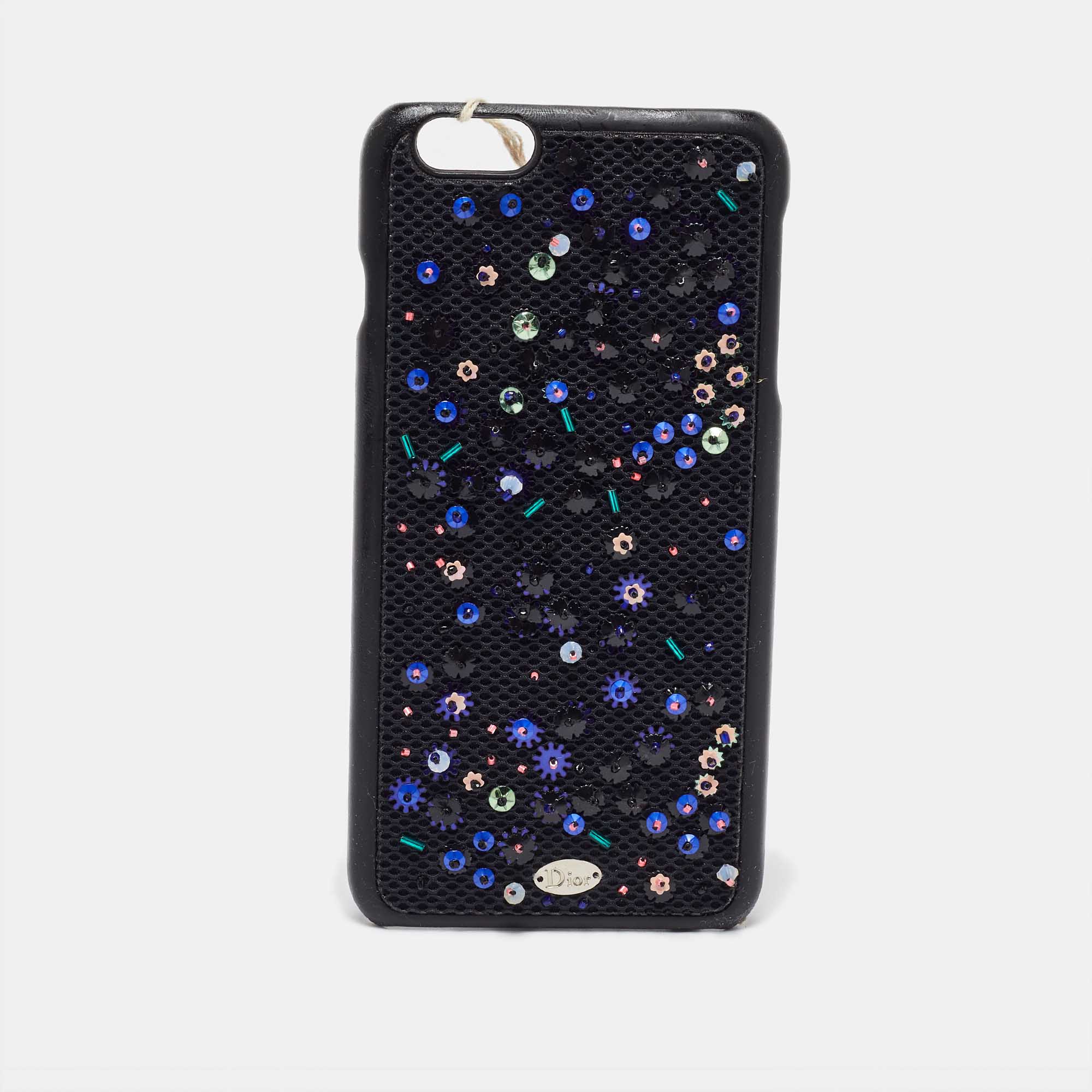 

Dior Black Sequins and Mesh iPhone 7 Plus/8 Plus Cover