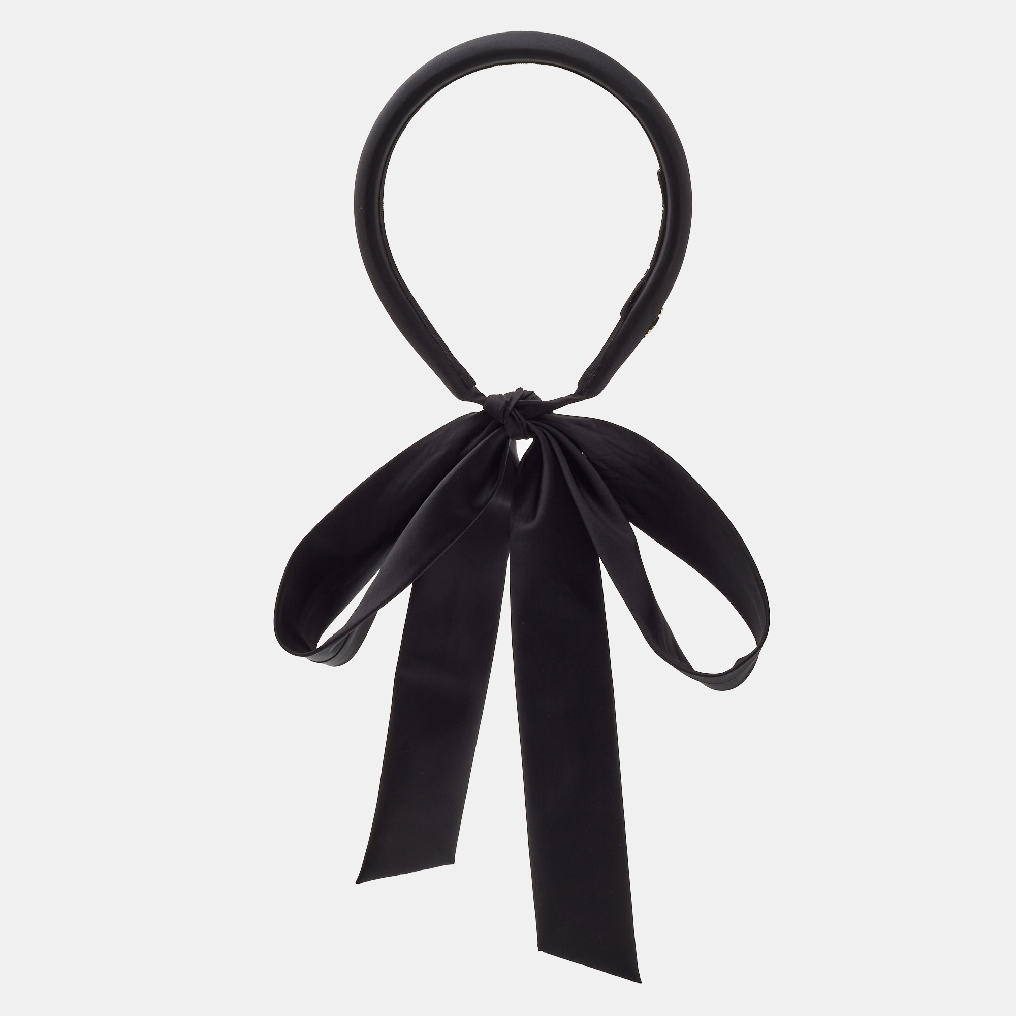 

Dior Black Black Satin Songe Headband