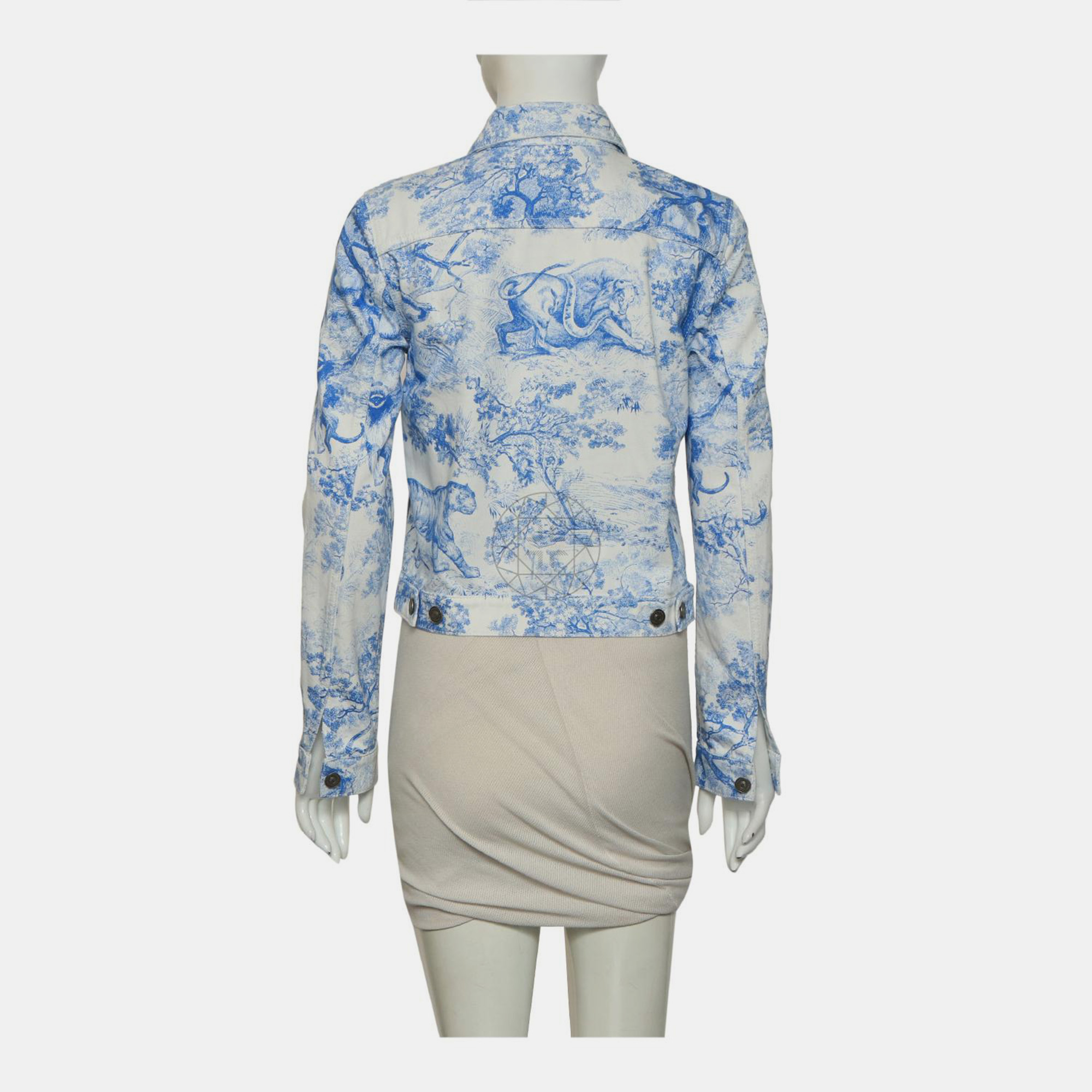 Christian Dior Dioriviera Printed Denim Jacket 