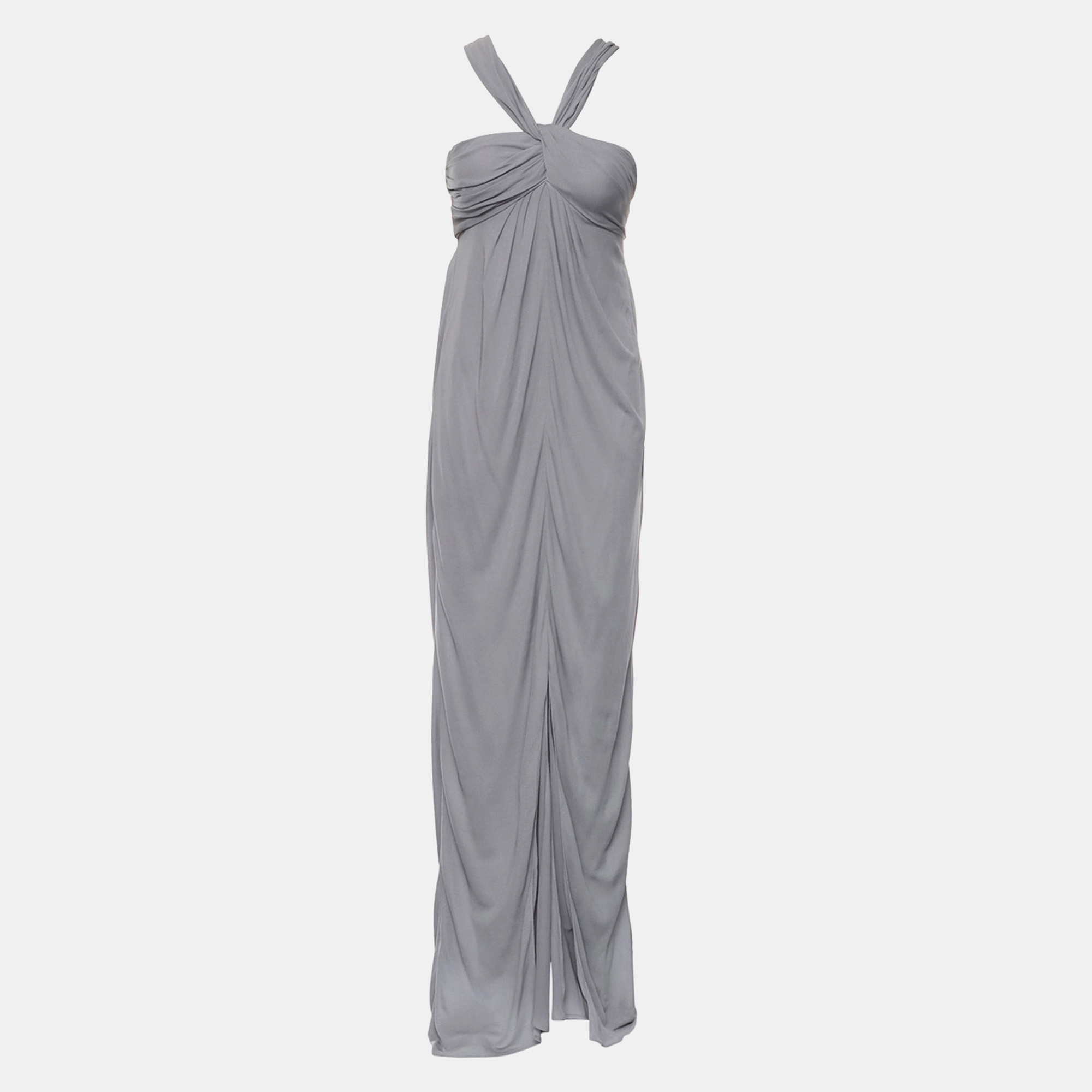 

Maxi Wrap Dress, Grey