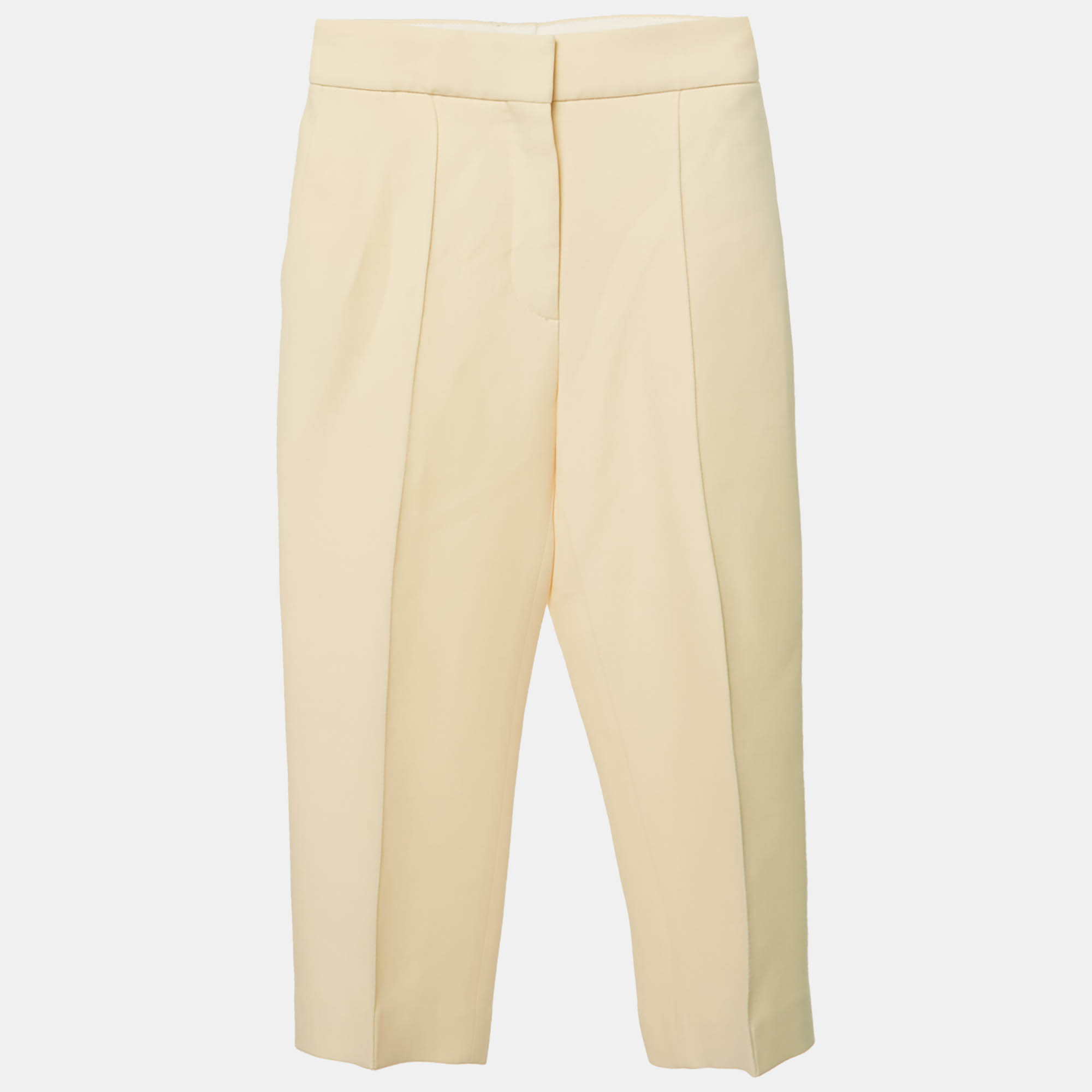 

Dior Cream Wool Blend Capri Pants S