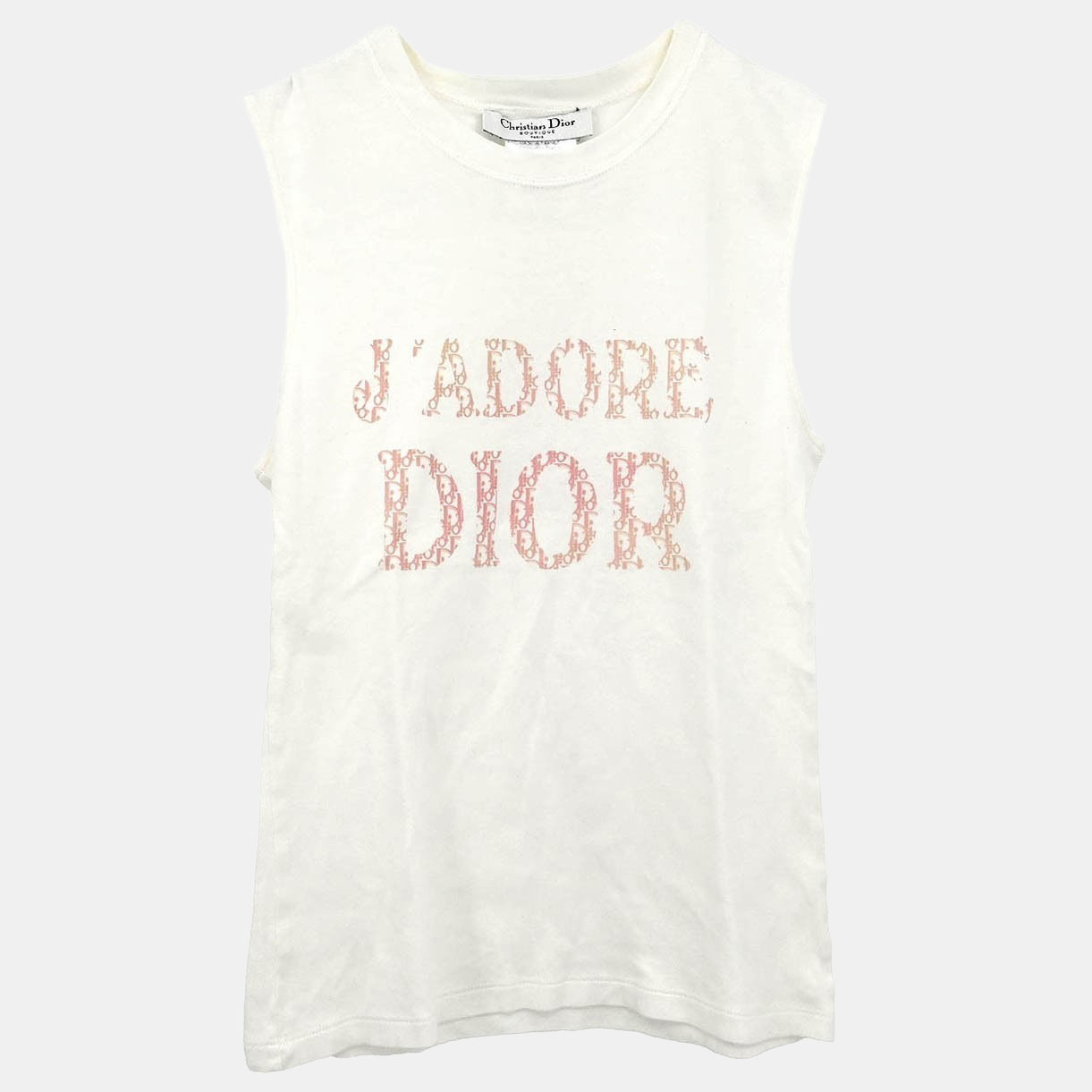 

Christian Dior Sleeveless Tank Top White #38