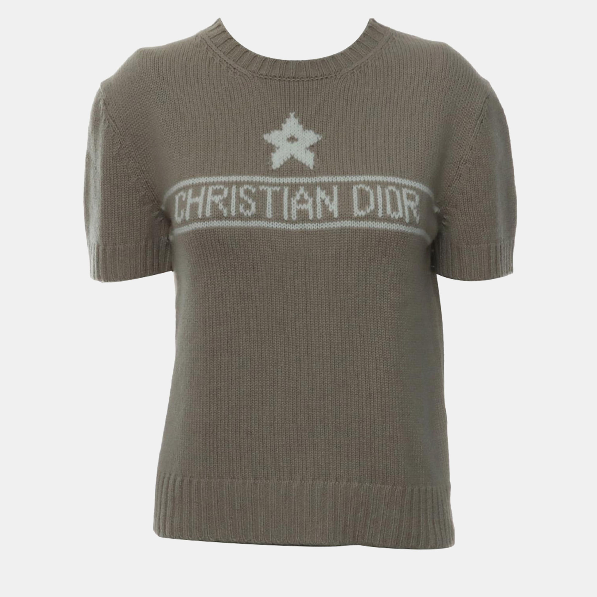 

Dior Knitted Dioriviera Short Sleeve Top Size M, Brown