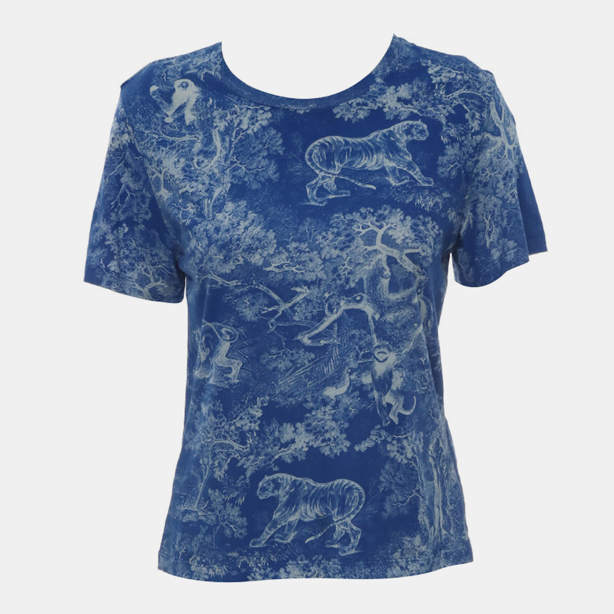 

Dior Toile de Jouy Printed T-Shirt, Blue