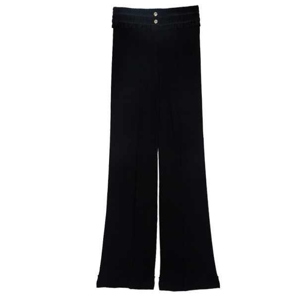 Dior Smocked Satin Belt Pants S