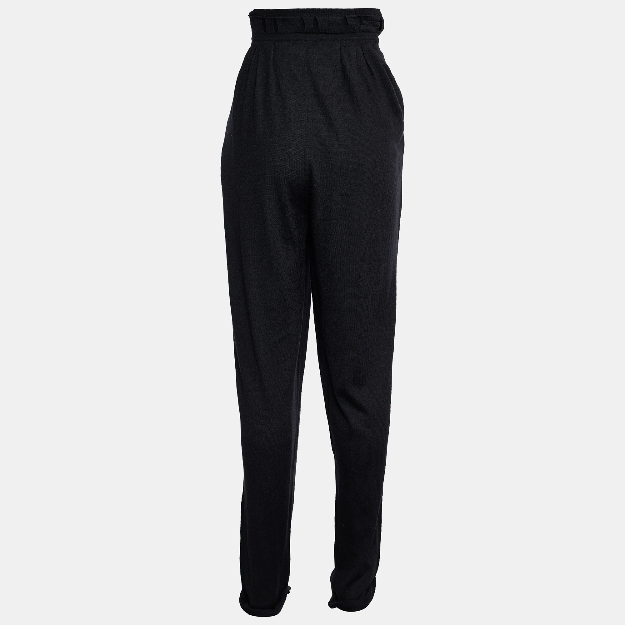 

Dior Black Wool Trousers