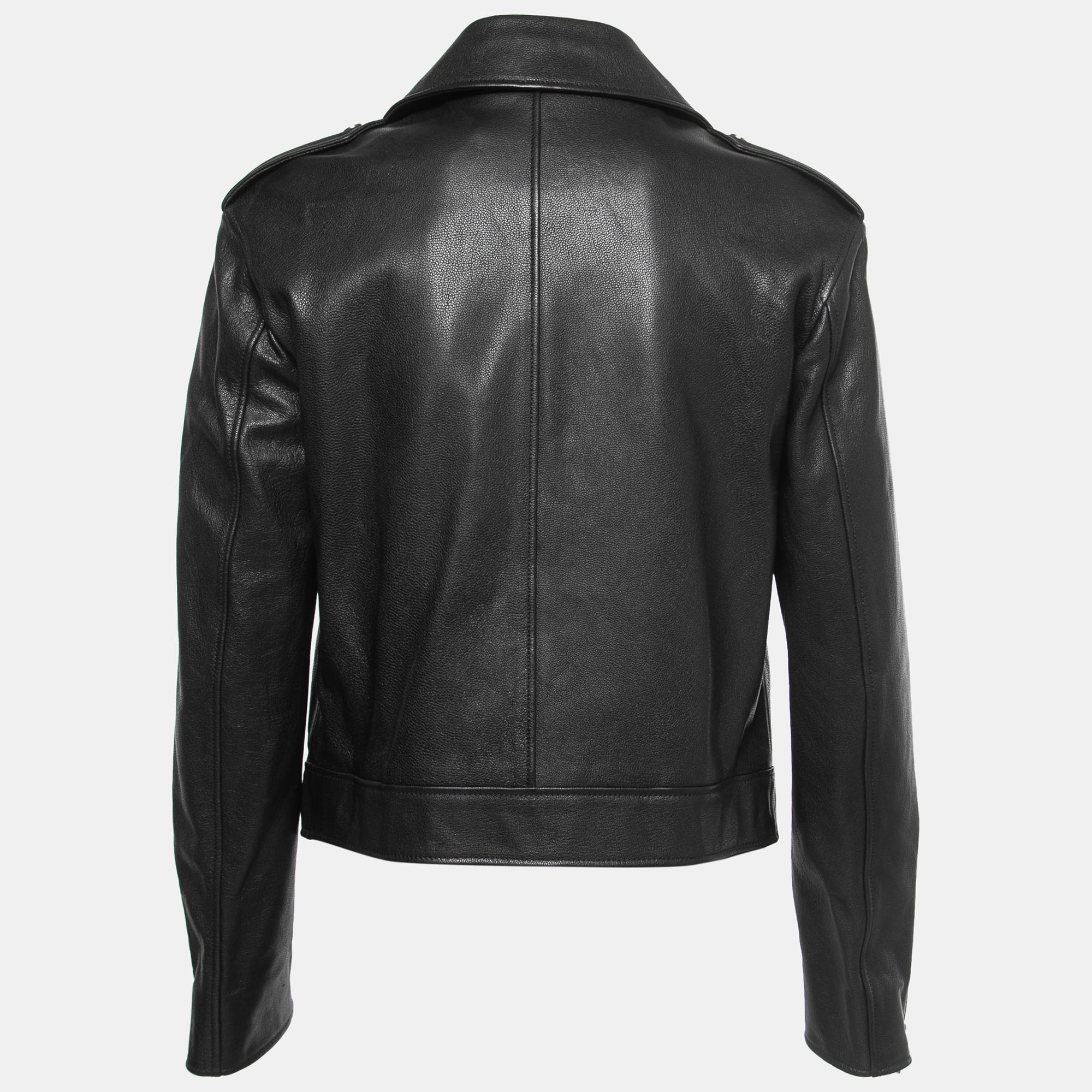 

Christian Dior Black Leather Biker Jacket