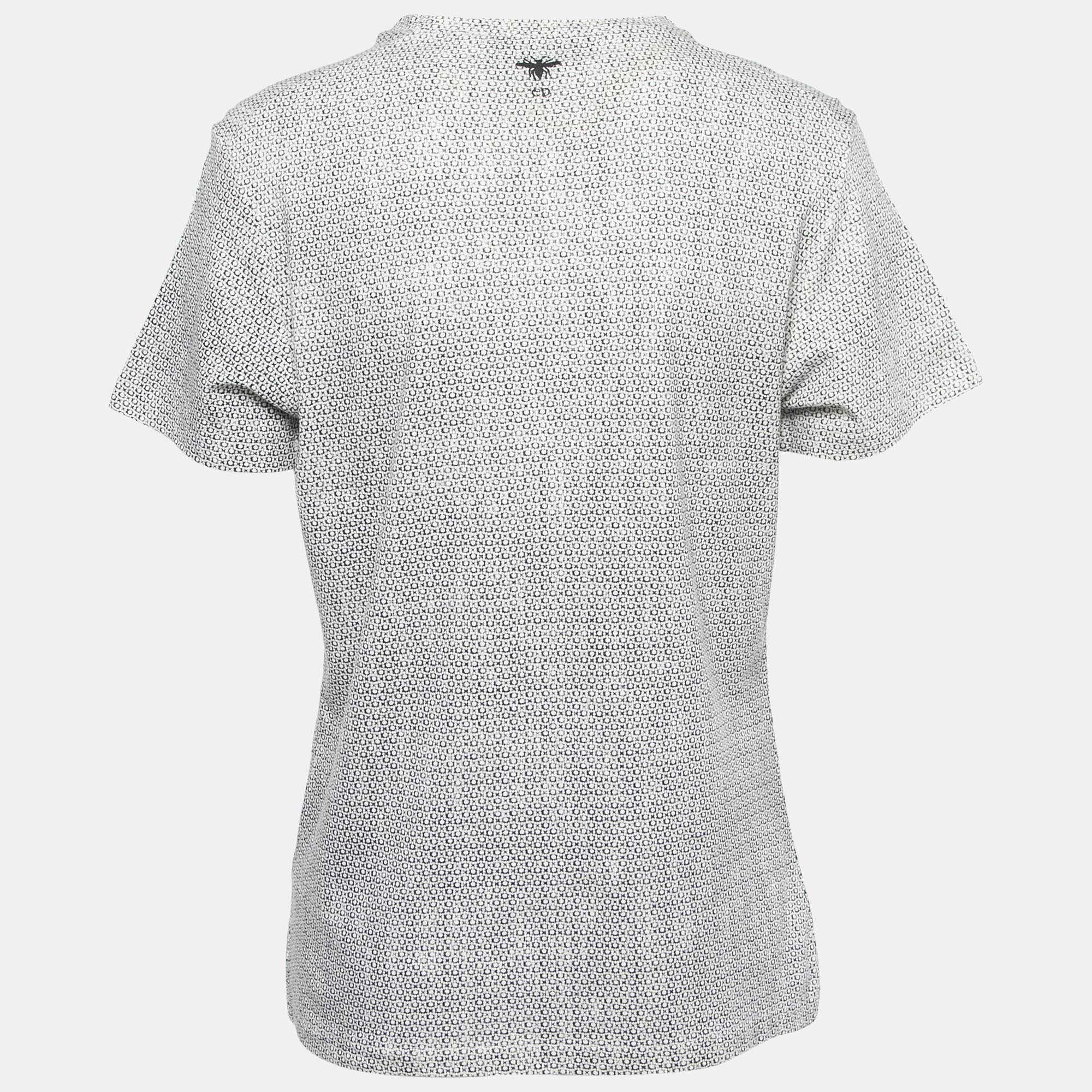 

Christian Dior Blue Etoile 17 Printed T-Shirt