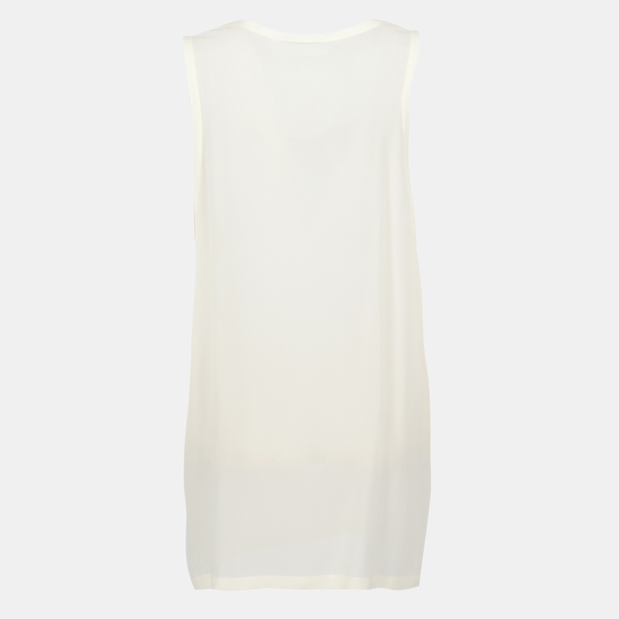 

Dior Women's Silk Top - Ecru, Beige