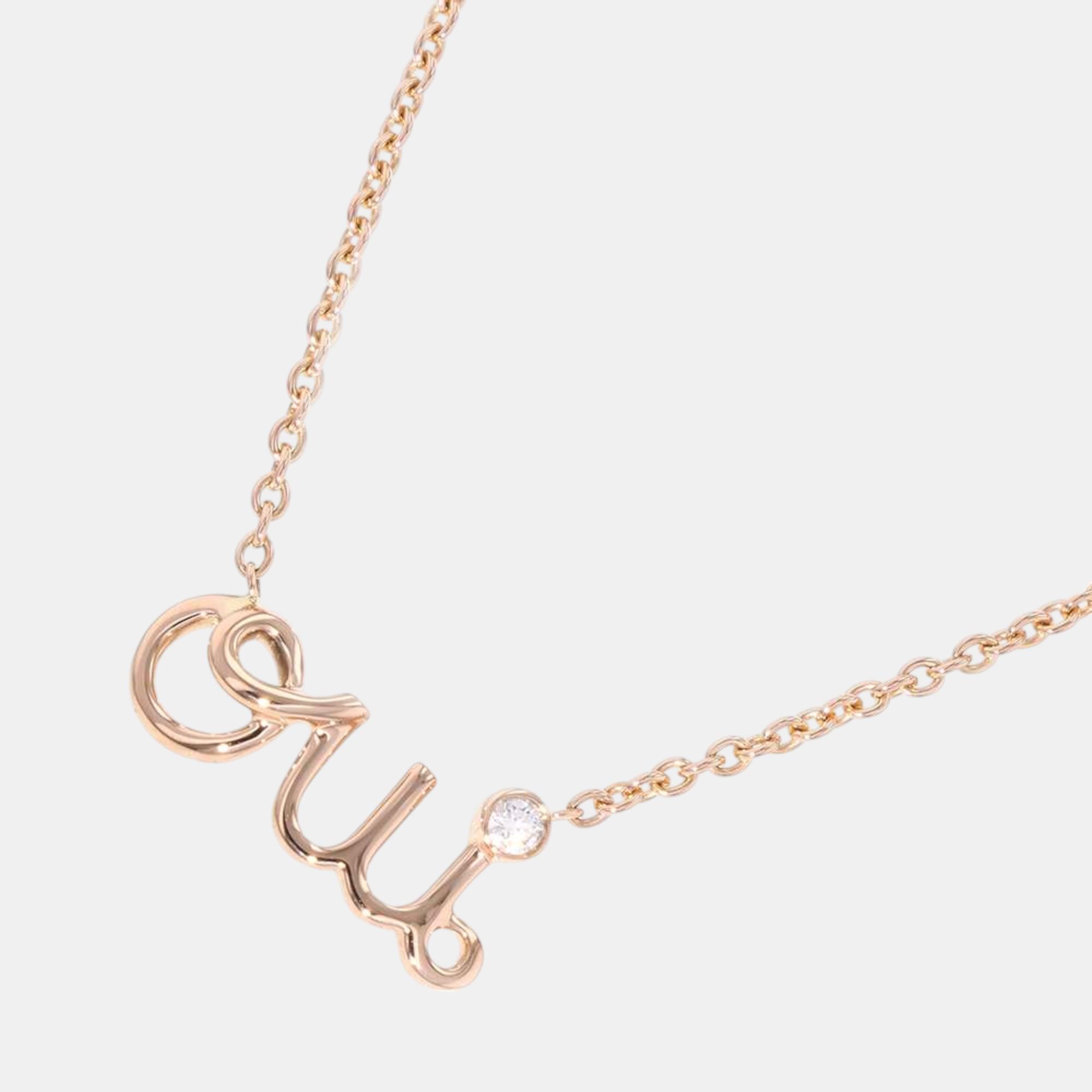 

Dior Oui Diamond Necklace 18K Pink Gold