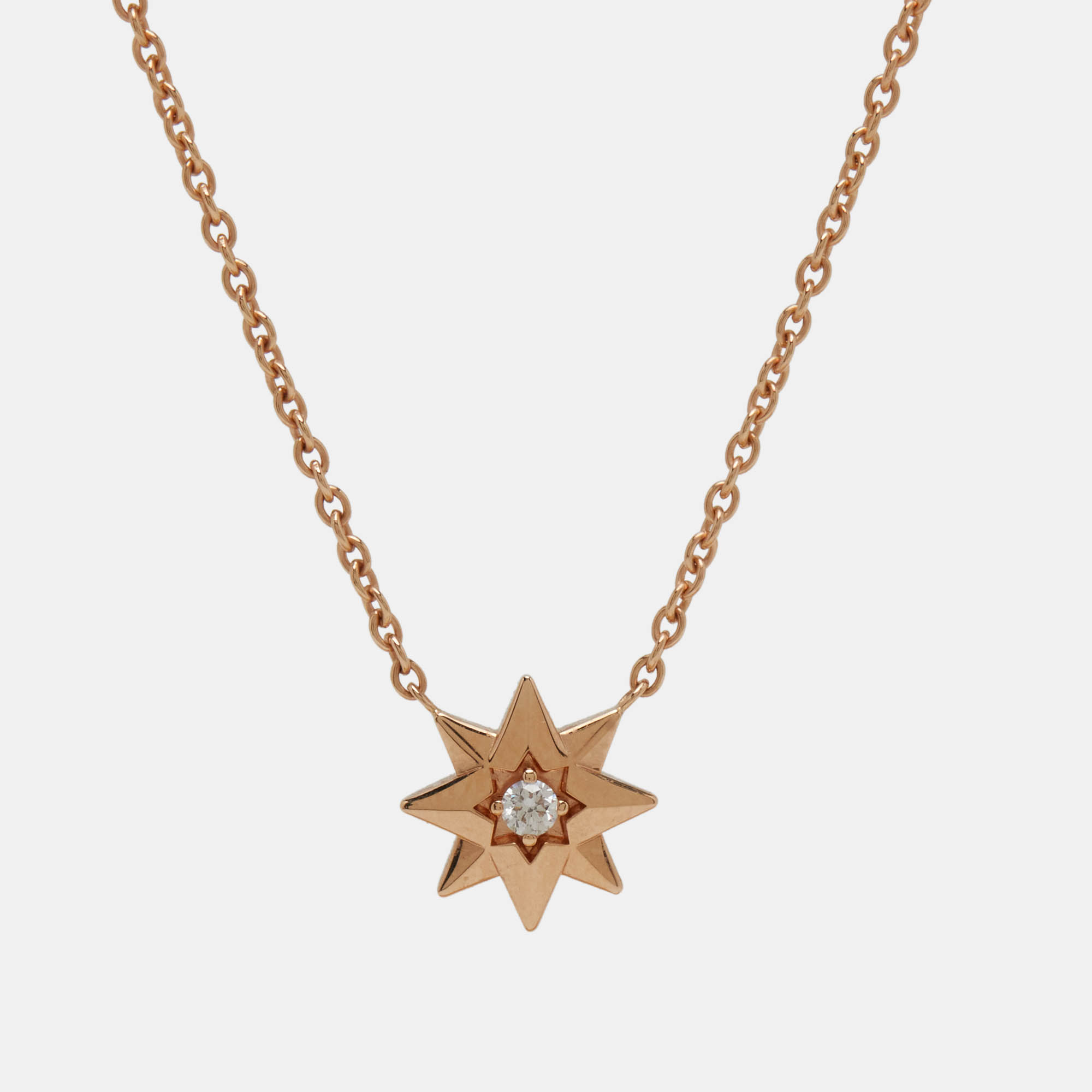 

Dior Étoile des Vents Diamond 18k Rose Gold Necklace