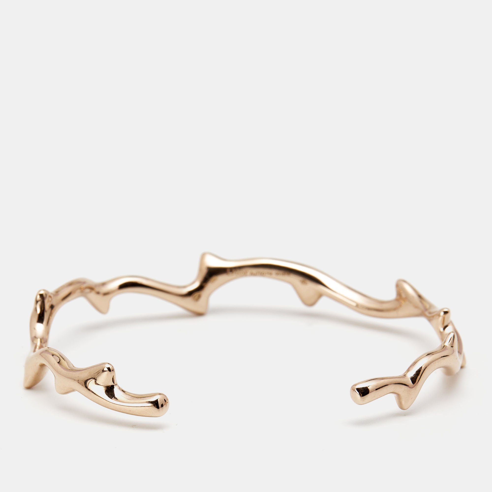 

Dior Bois De Rose 18k Rose Gold Narrow Open Cuff Bracelet