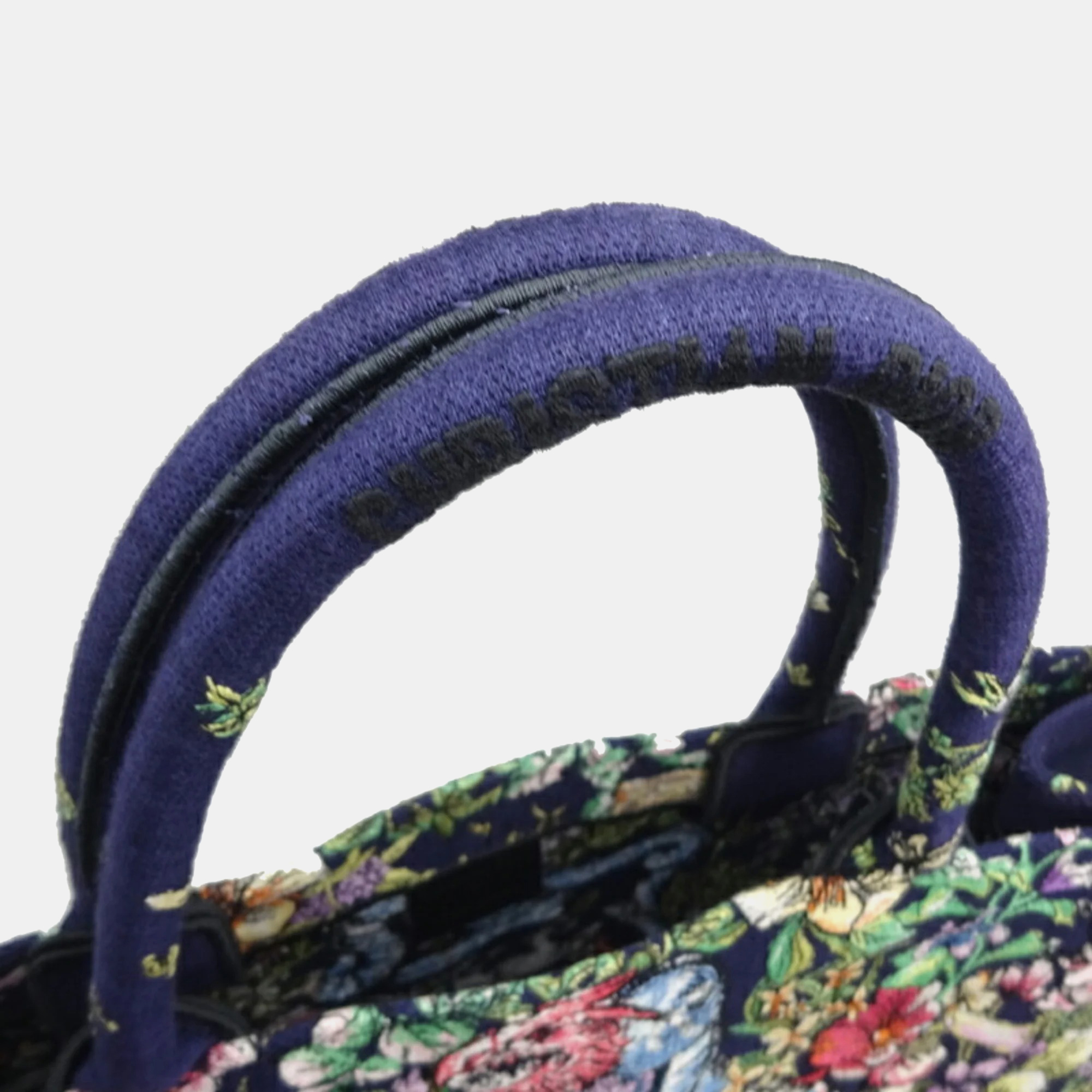 Dior Multicolor Canvas Large Book Tote Tote Bag 