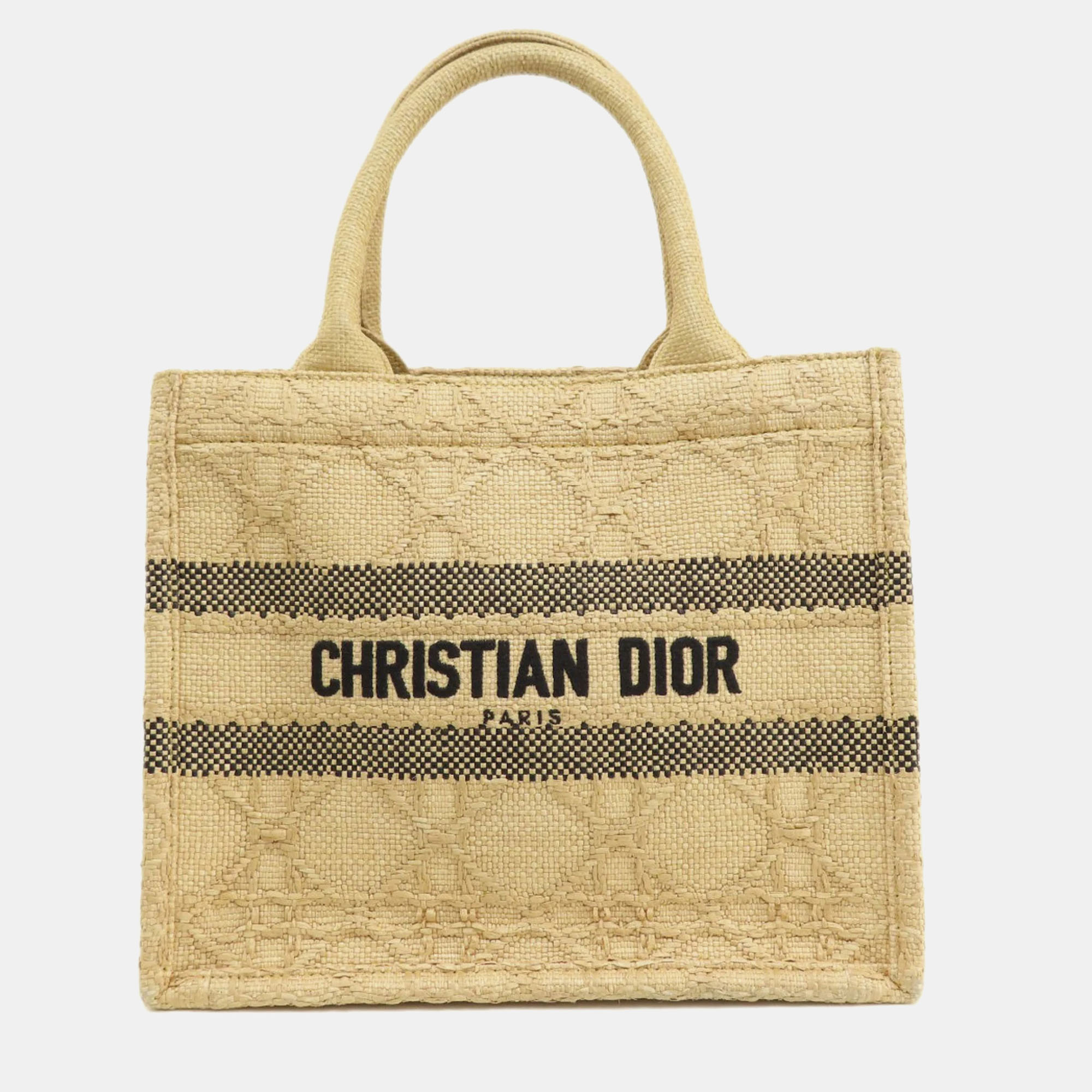 

Dior Beige Raffia  Book Tote Tote Bag