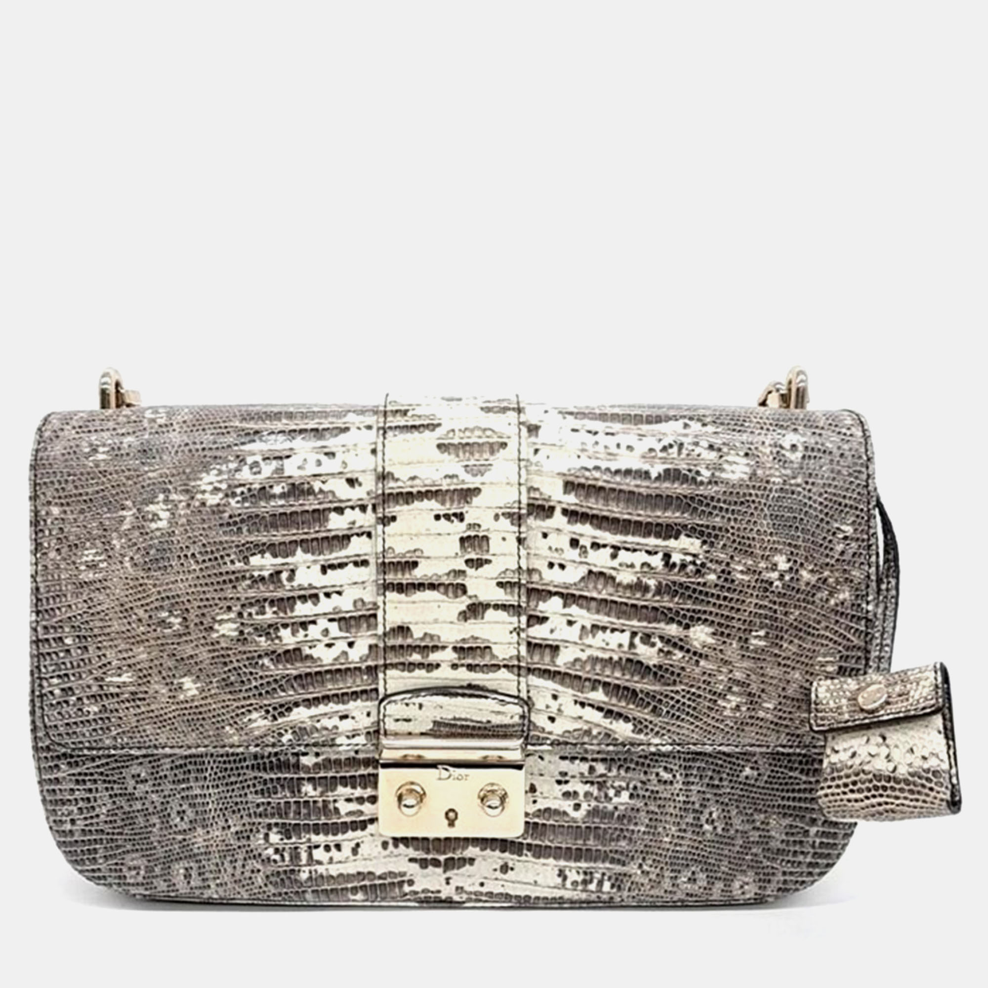 

Christian Dior Miss Dior Chain Shoulder Bag, Silver