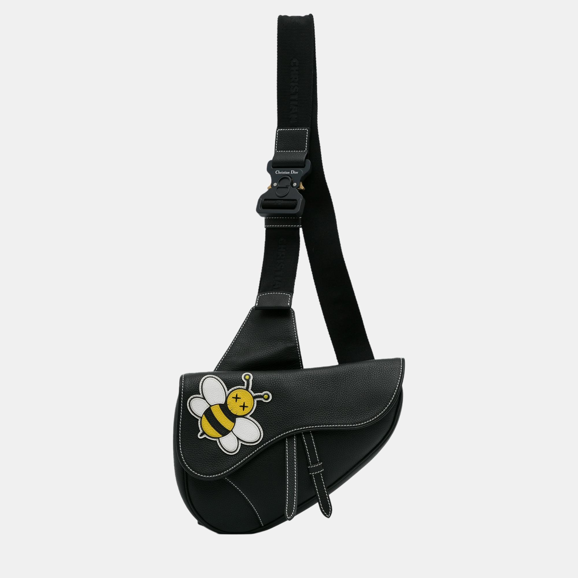 

Dior x Kaws Black Bee Saddle Bag