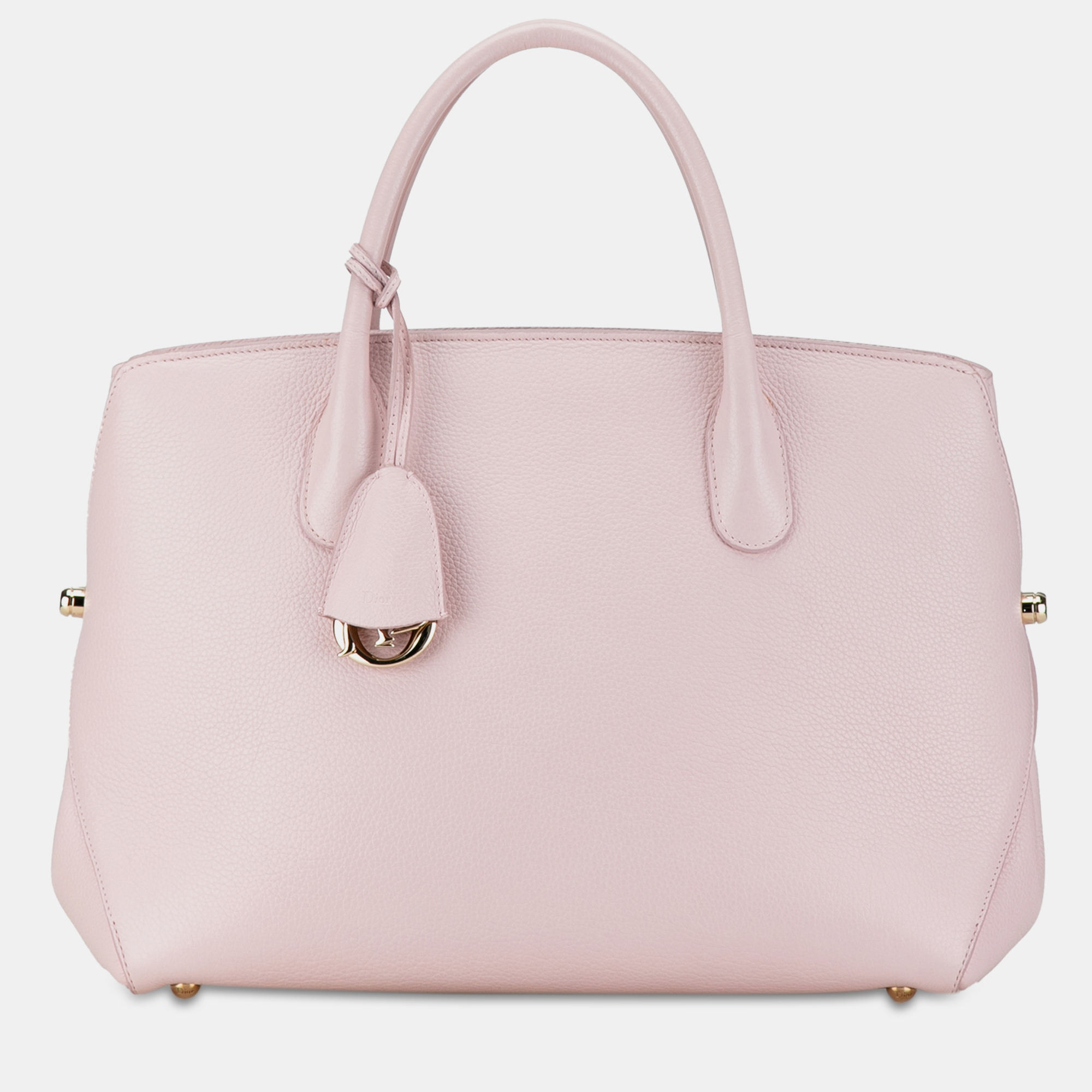 

Dior Large Grained Calfskin Supple Open Bar Tote Bag, Pink