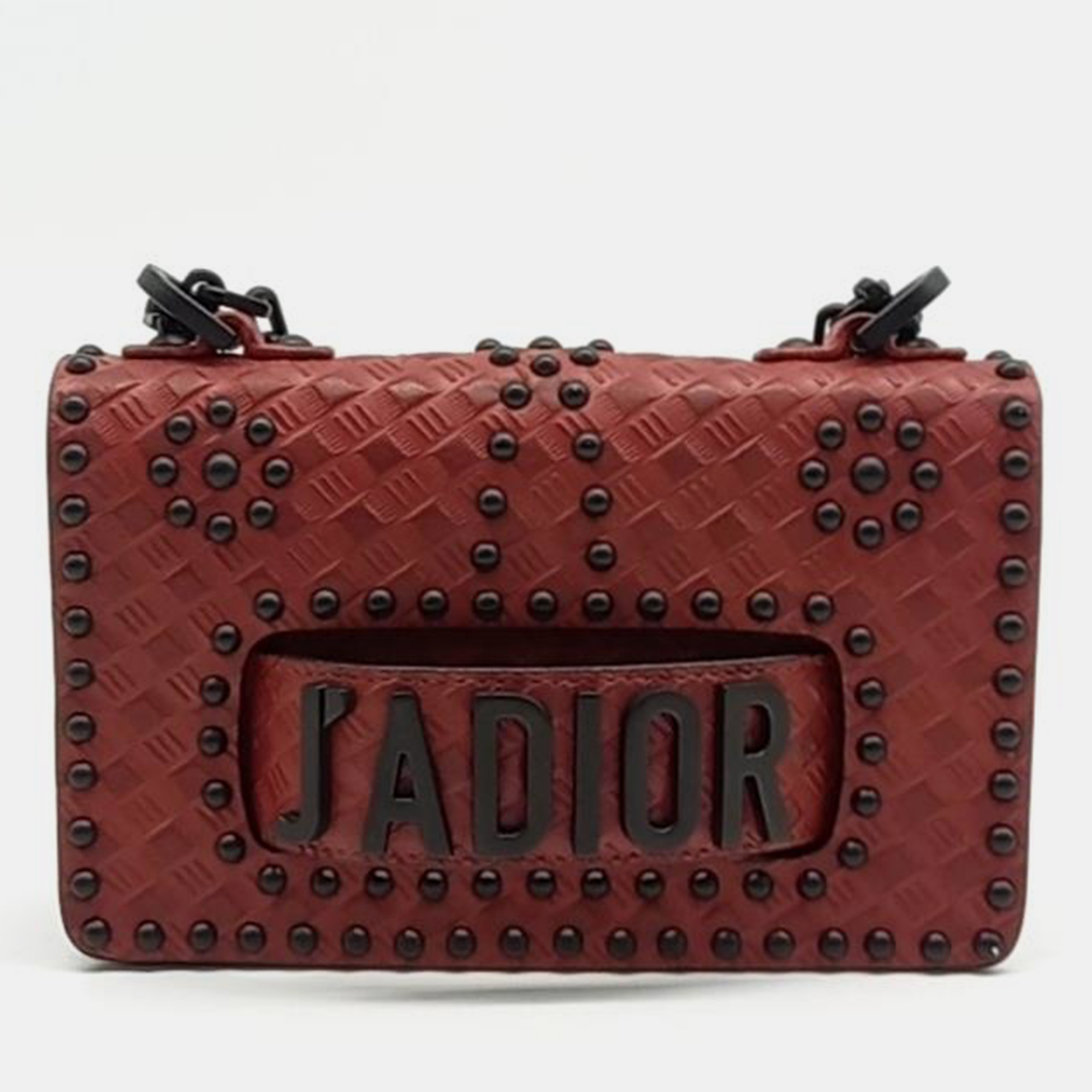 

Christian Dior Jadior chain shoulder bag, Red