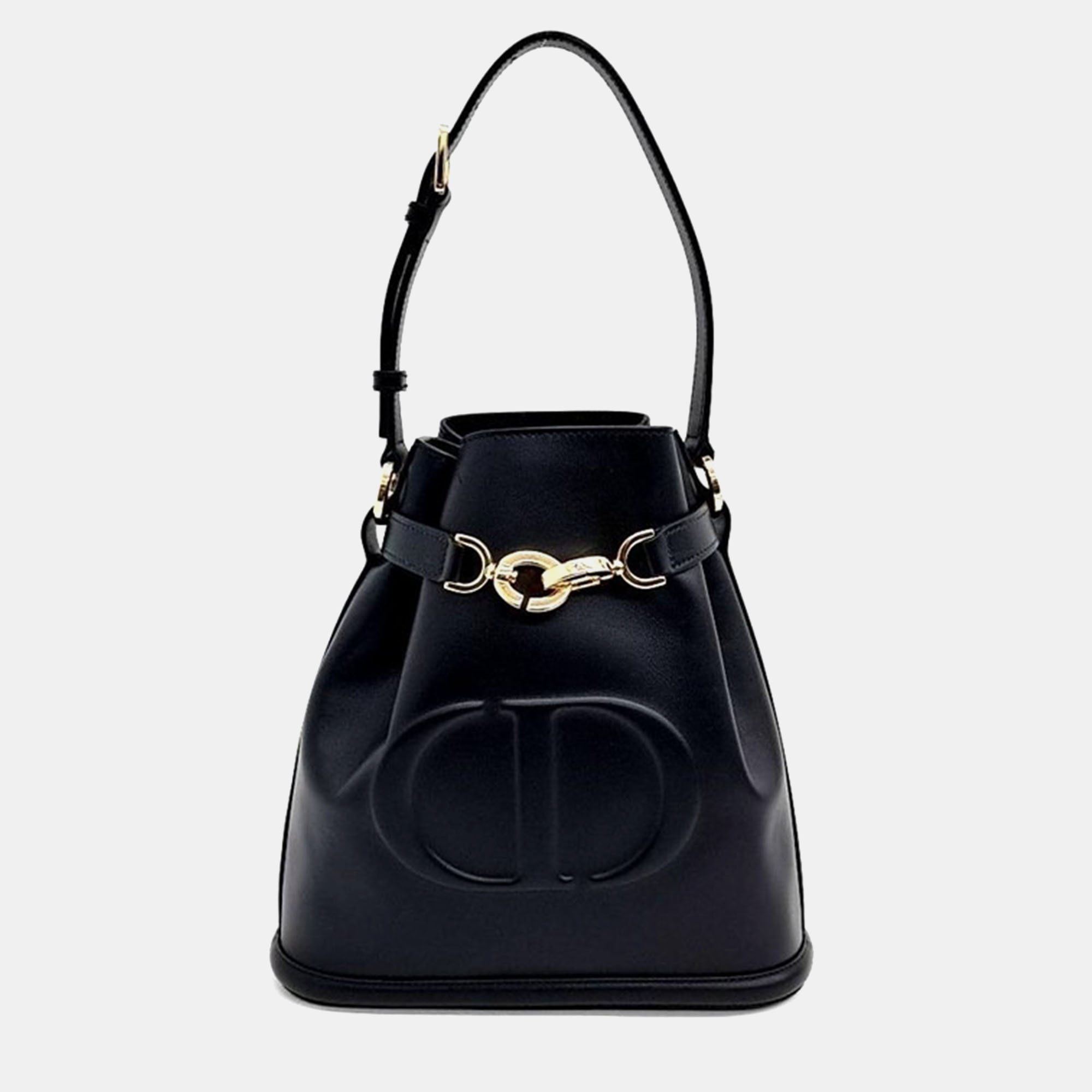 Pre-owned Dior Christian  Ce  Medium Bag In Black