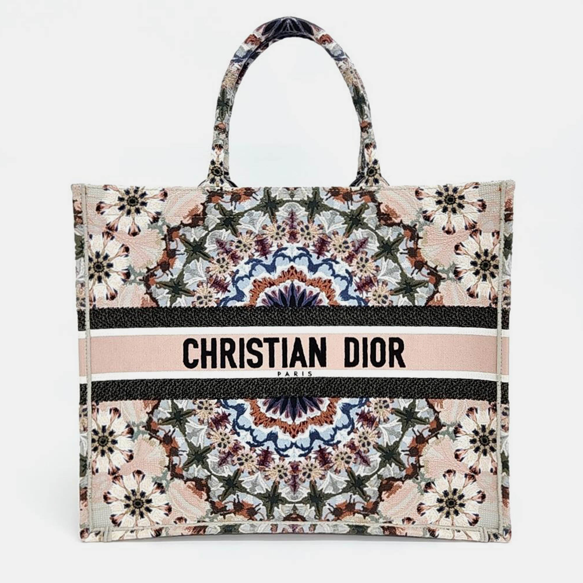 

Dior Pink/Multi Book 42 Tote Bag, Multicolor