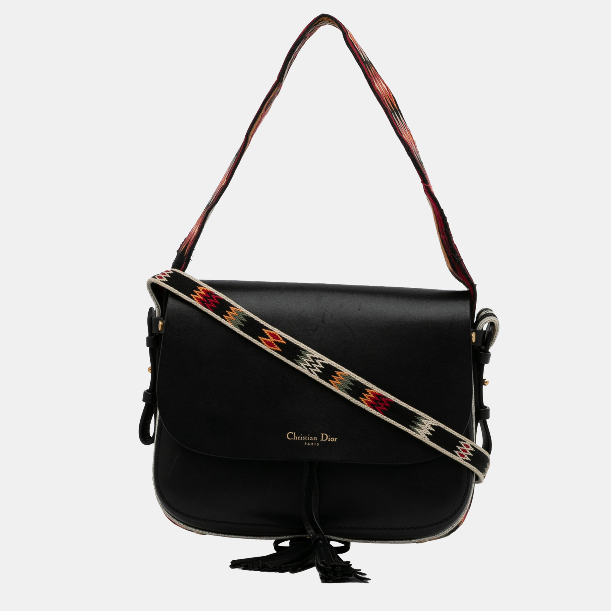 

Dior odeo Flap Crossbody Bag, Black