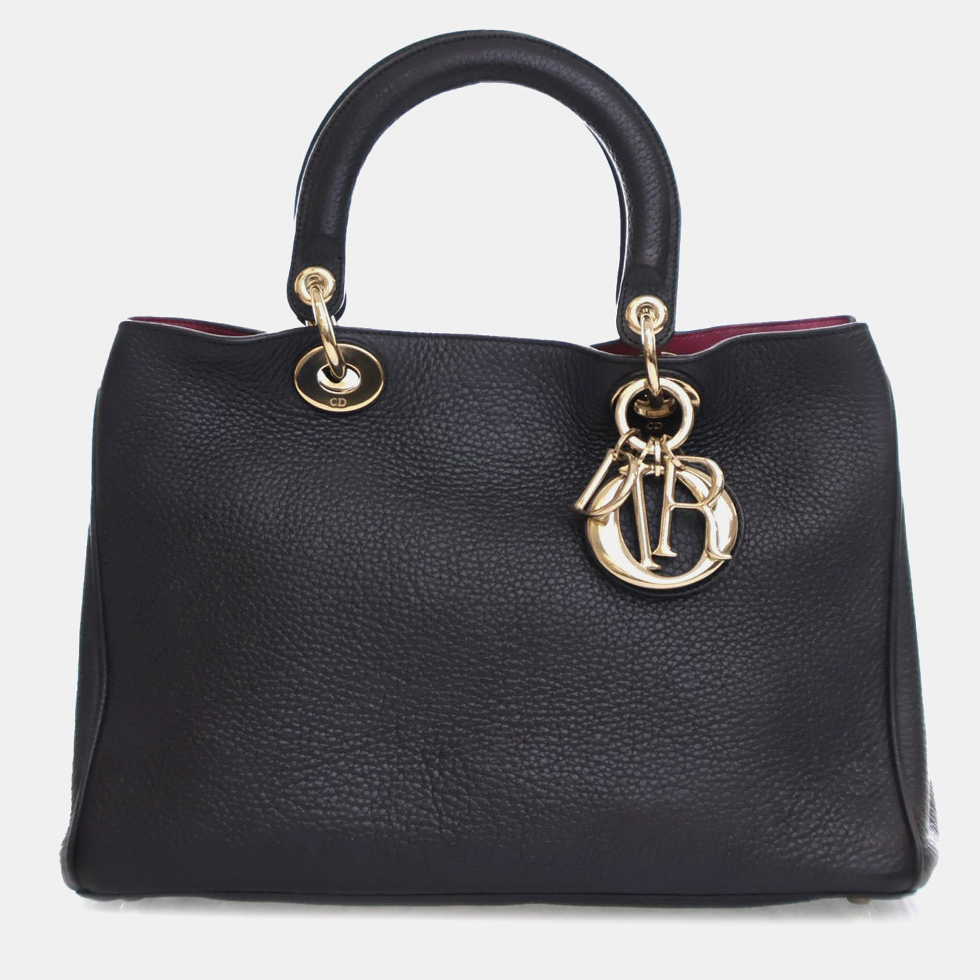 

Dior Medium Diorissimo Satchel, Black