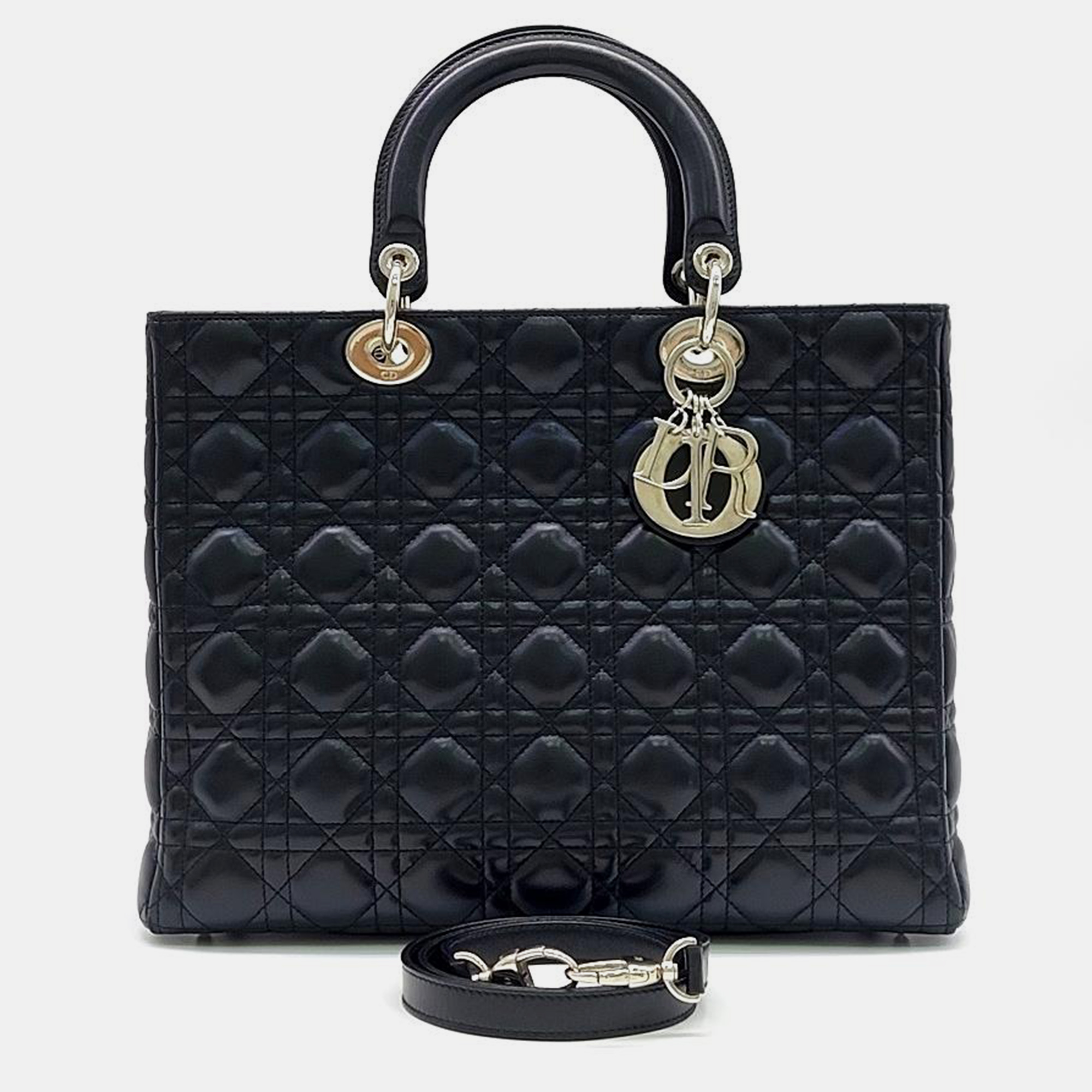 

Christian Dior Lady Large Bag, Black